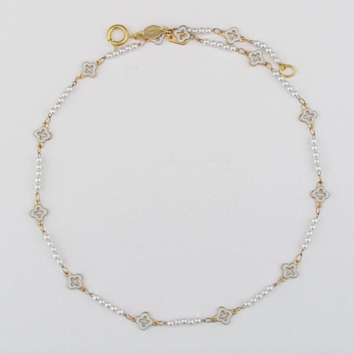 La Vie Parisienne Ember Enamel Necklace
