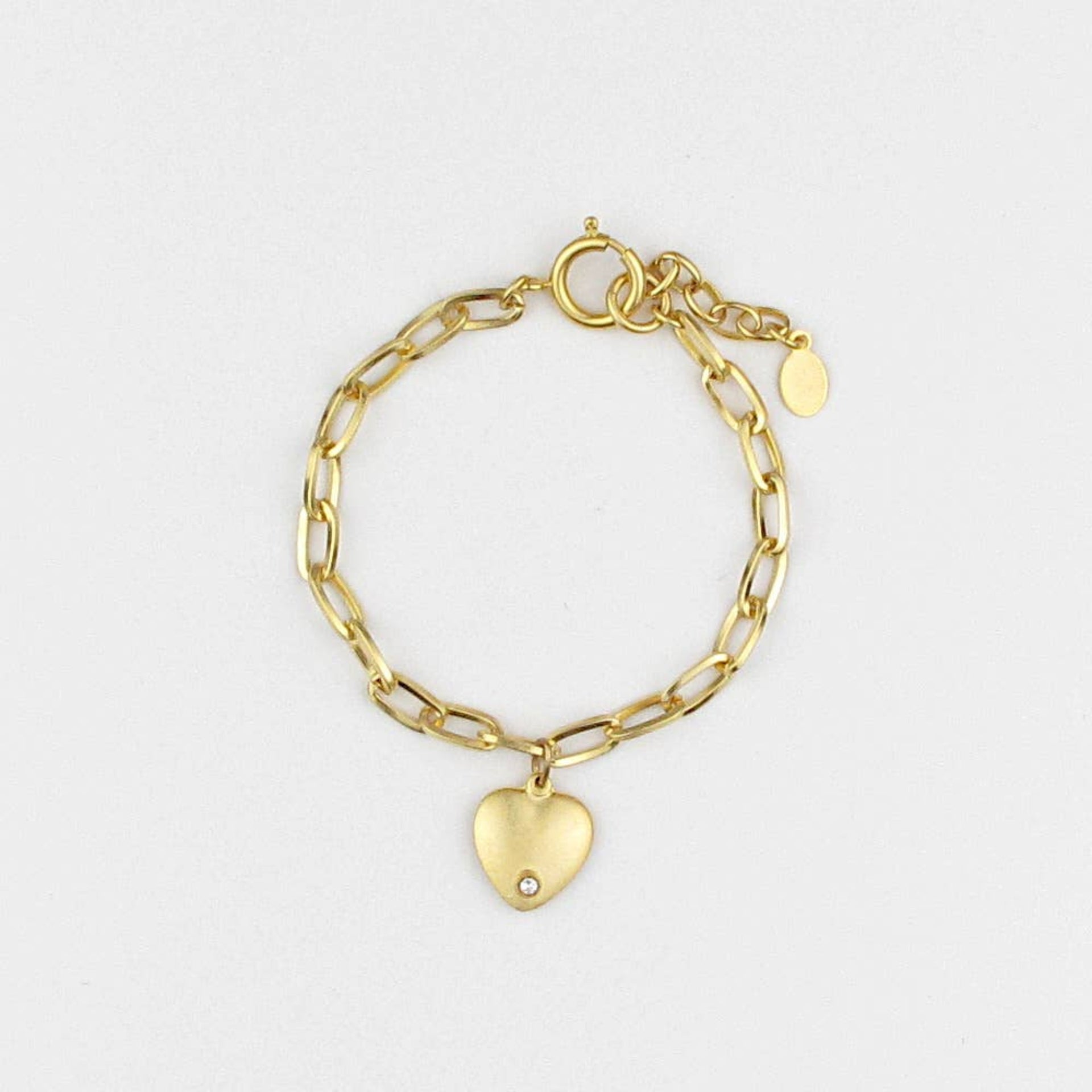 La Vie Parisienne Forget Me Not Heart Bracelet