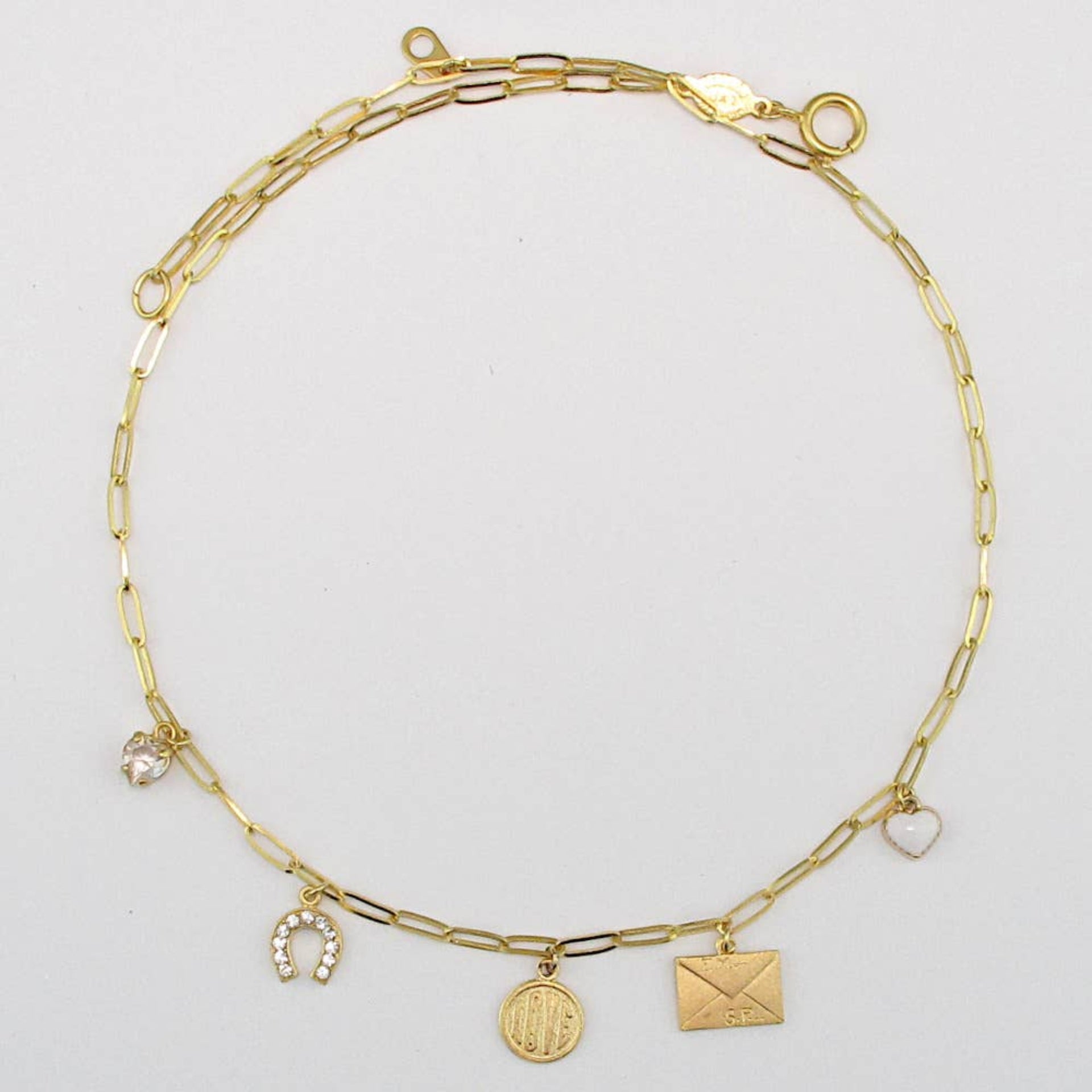 La Vie Parisienne Love Letter Charm Necklace