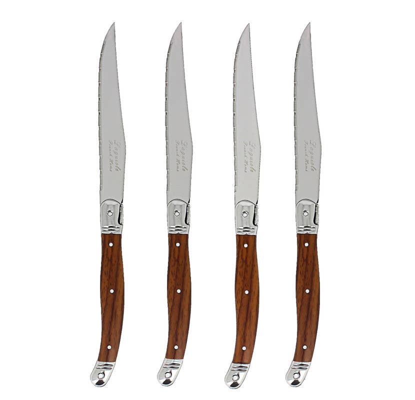 Laguiole Steak Knives - Wood Grain