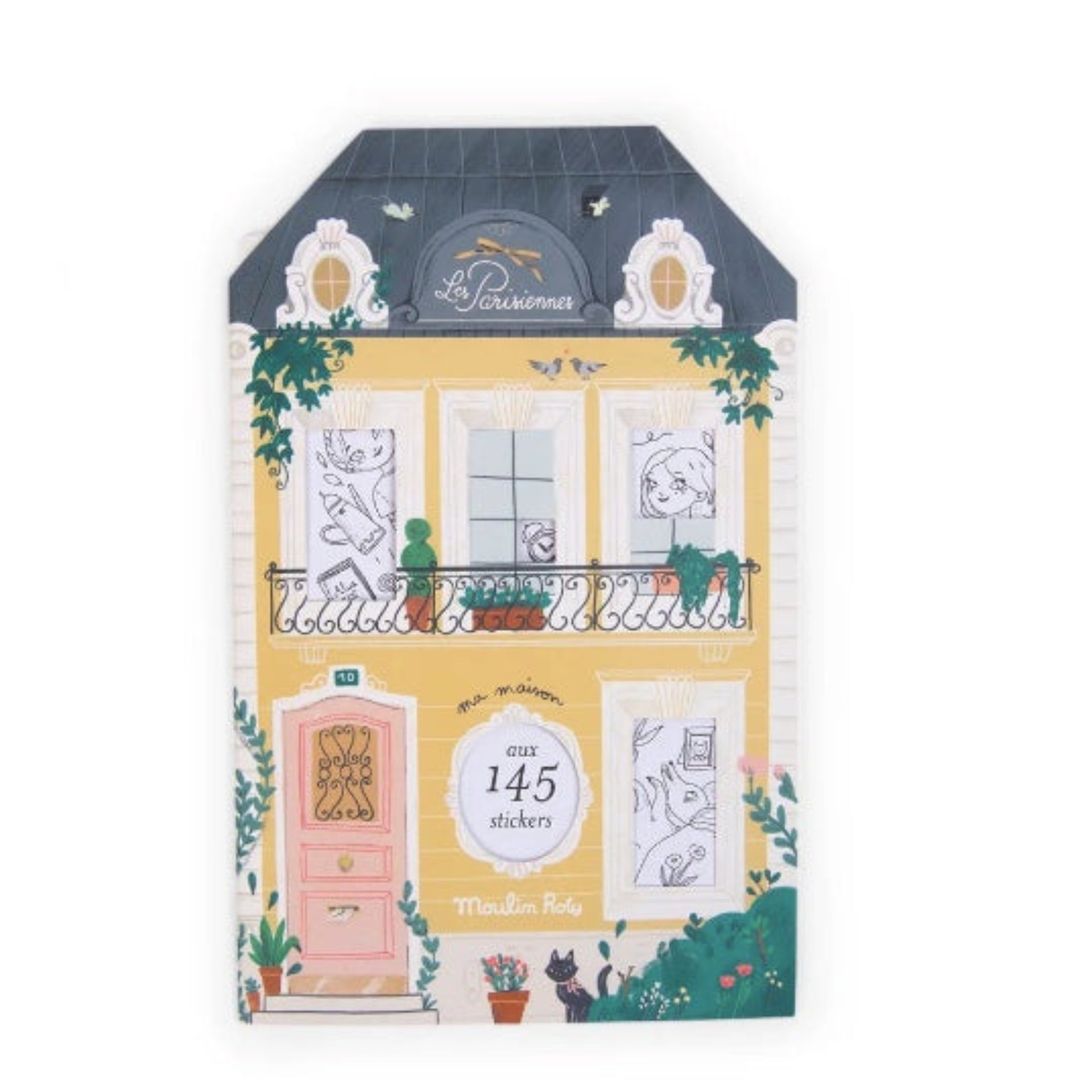 Les Parisiennes Sticker and Coloring Book