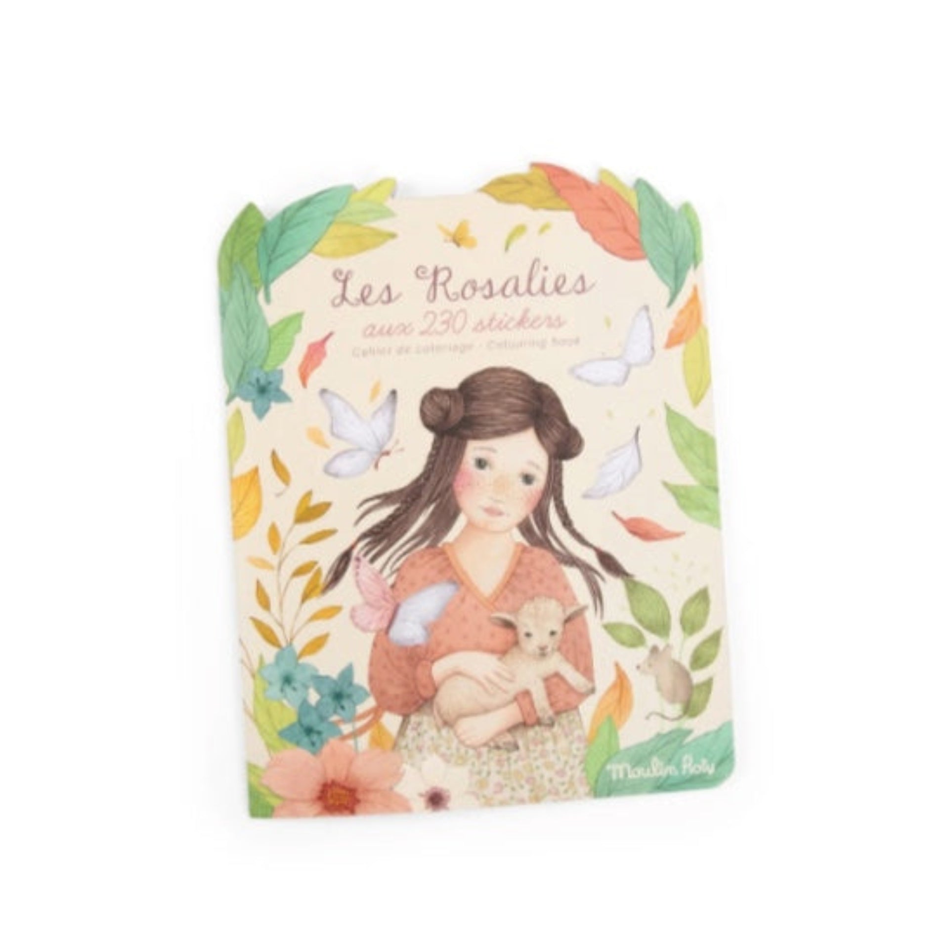 Les Rosalies Coloring Book with Stickers