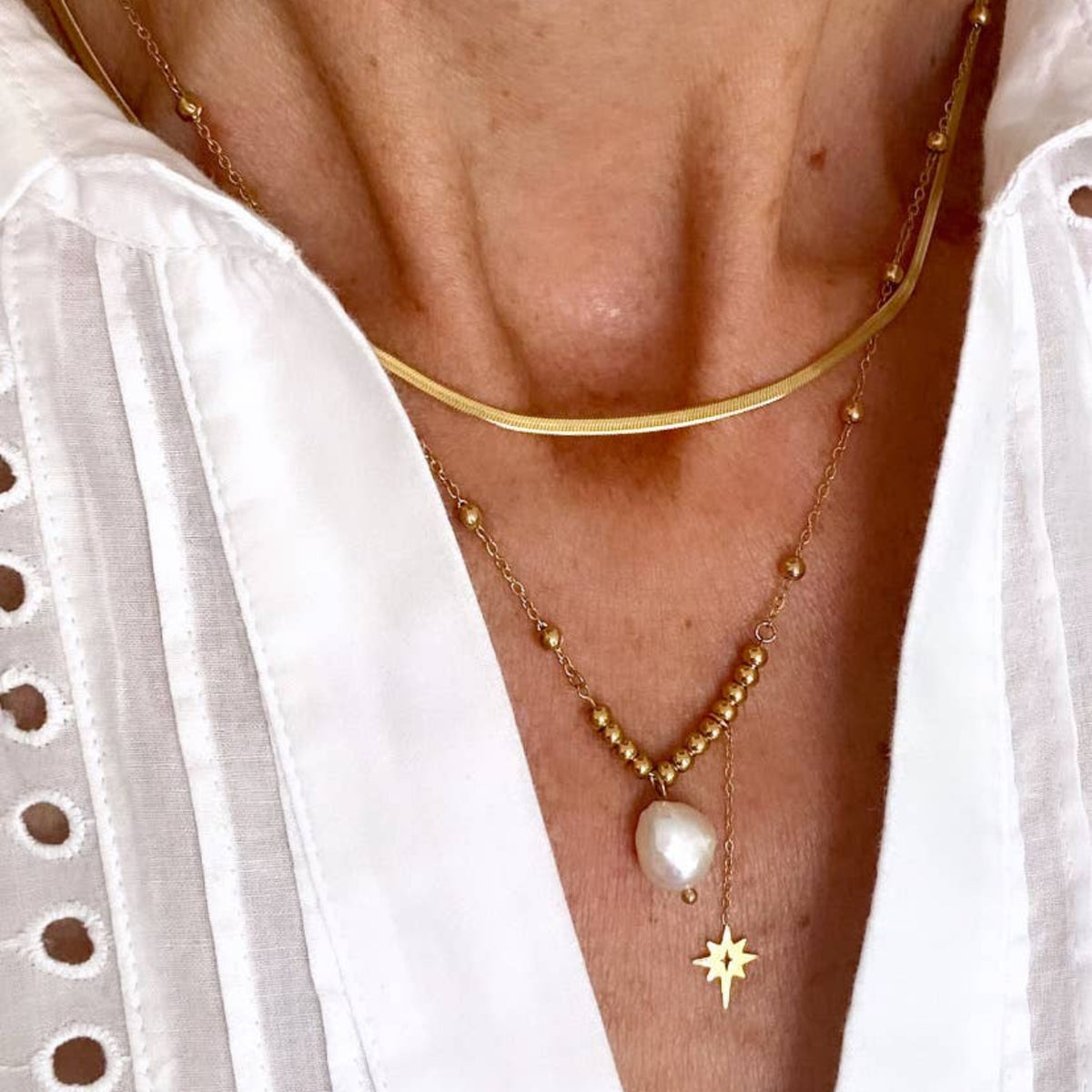 Lili Necklace - Gold
