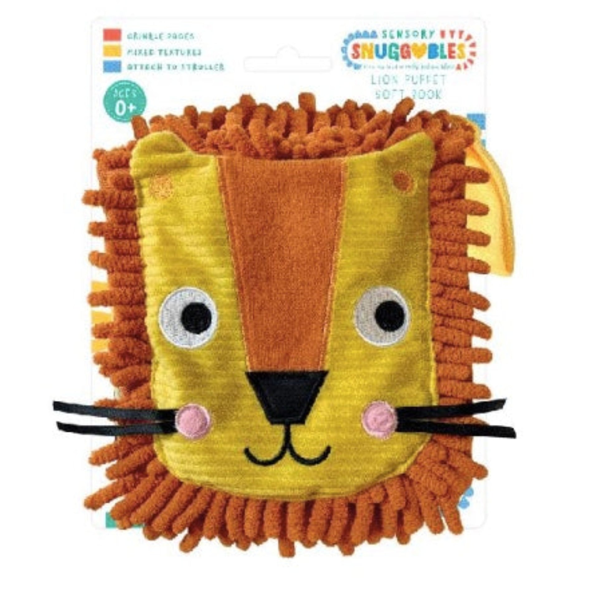 Lion Puppet Soft Book