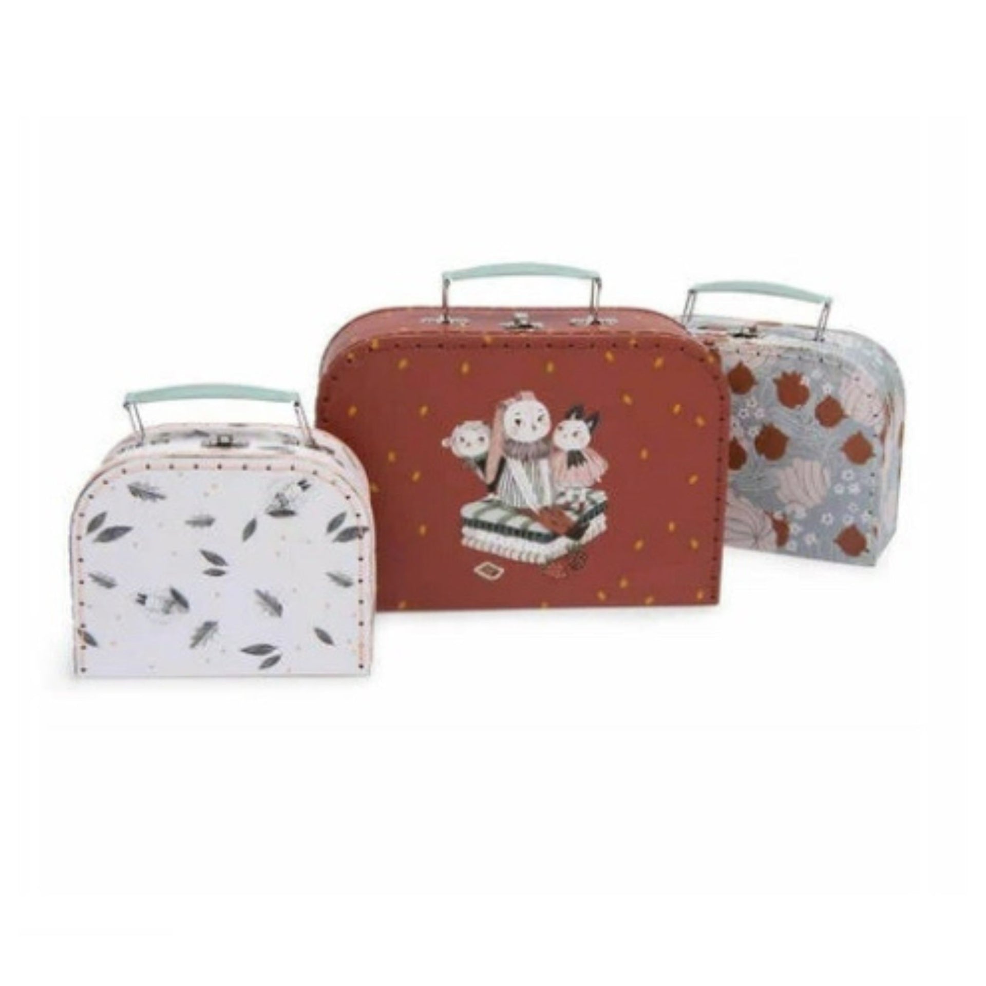 Moulin Roty Set of Three Suitcases