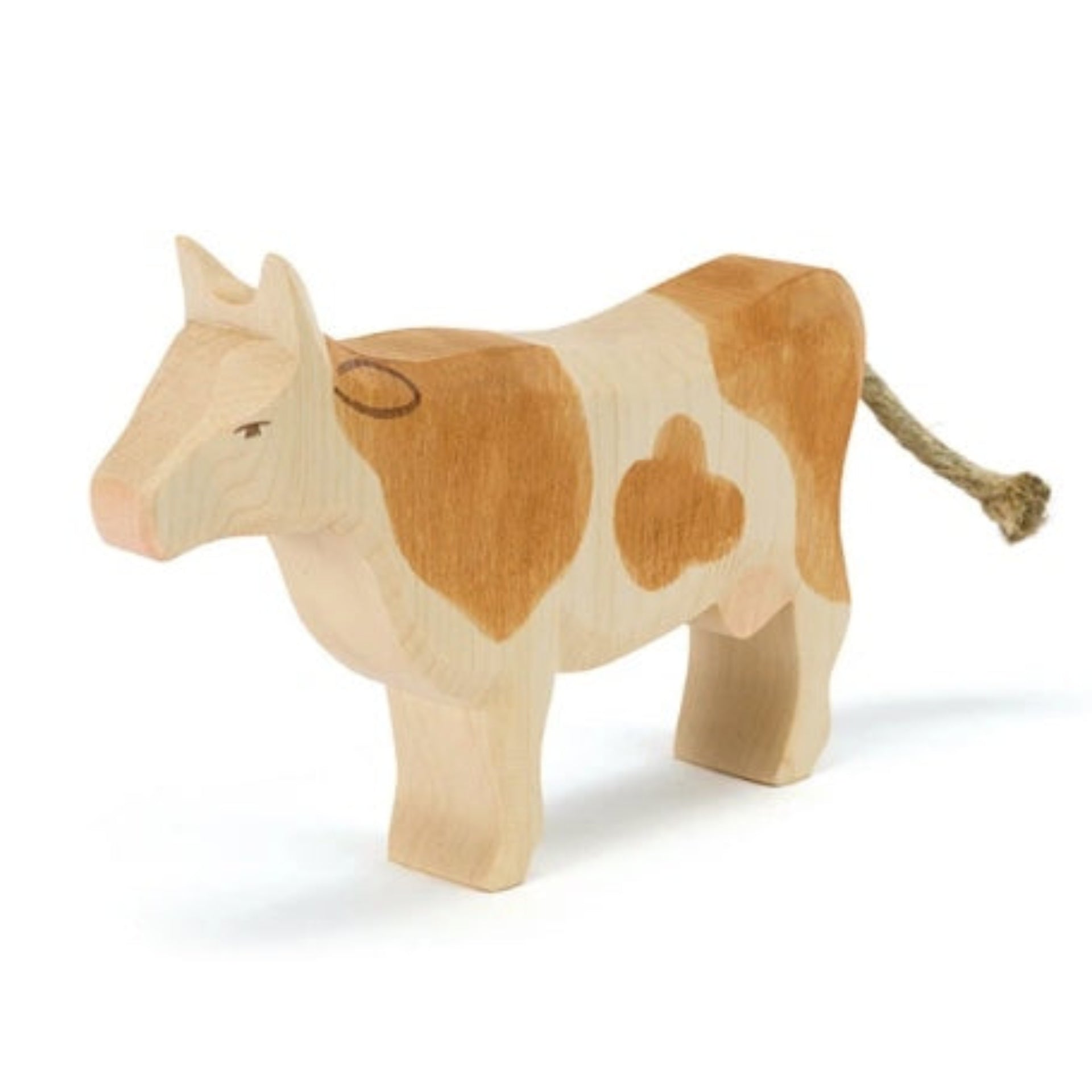 Ostheimer Wooden Cow Brown Standing