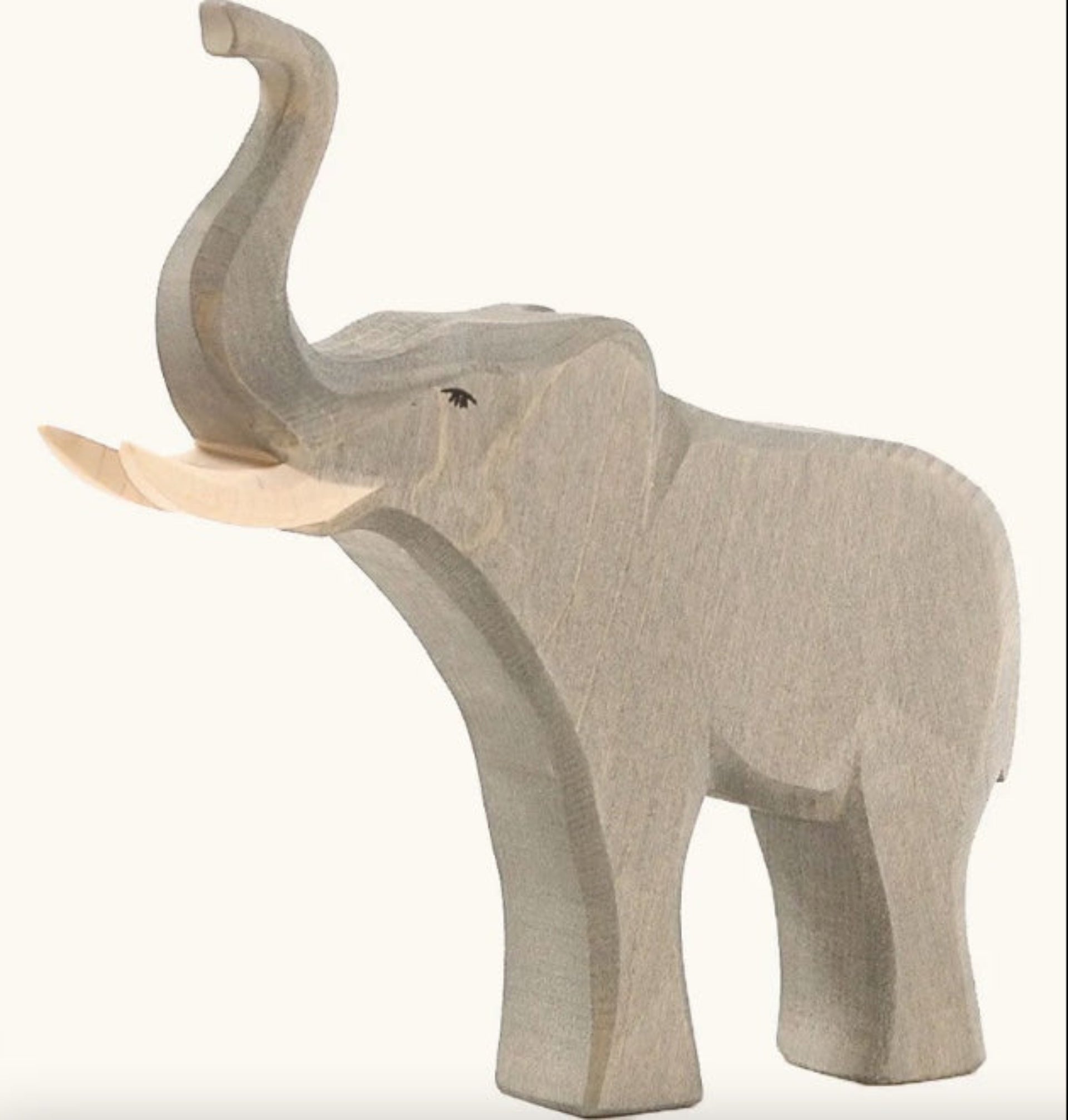 Ostheimier Wooden Bull Elephant - Trumpeting
