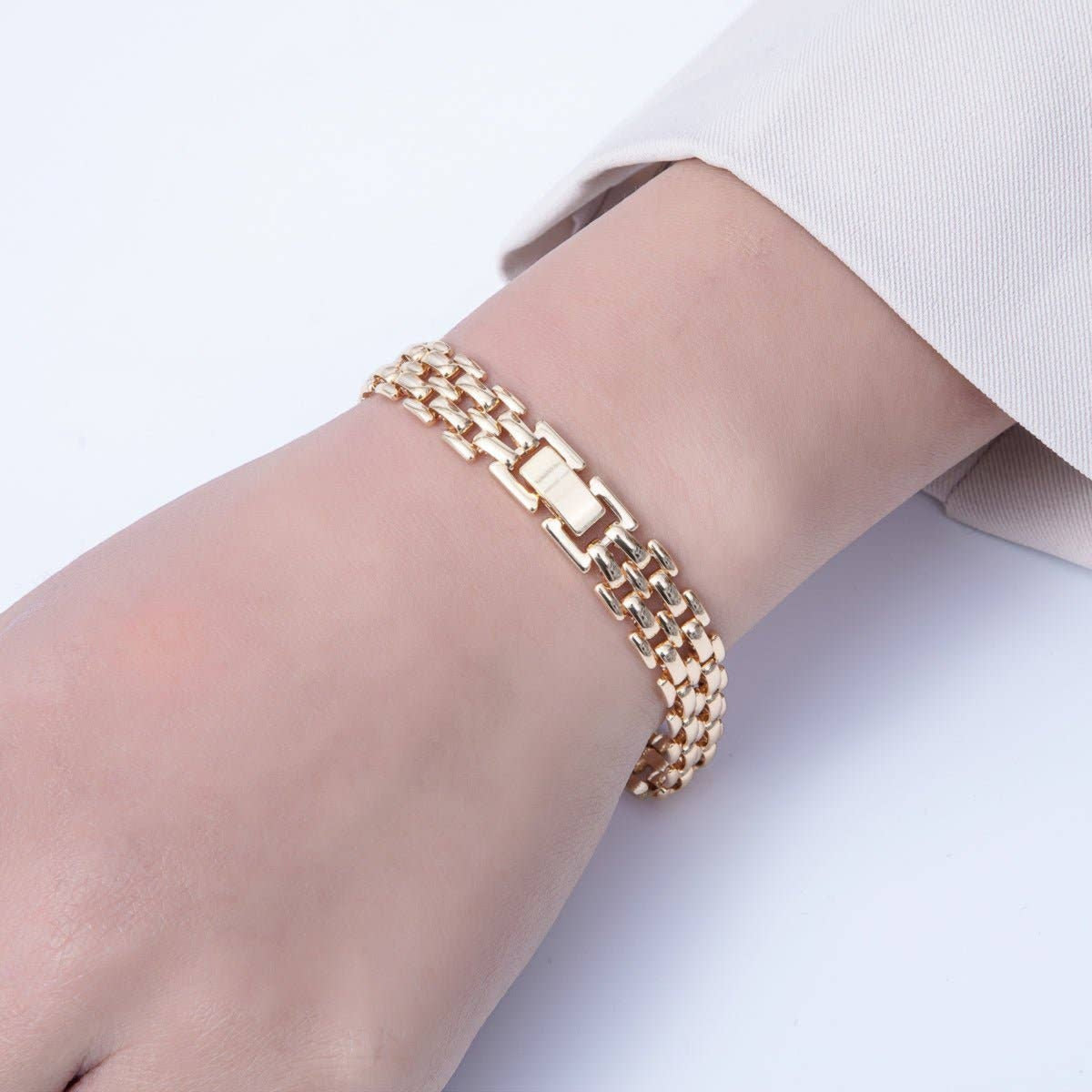 Panther Chain Bracelet - Gold