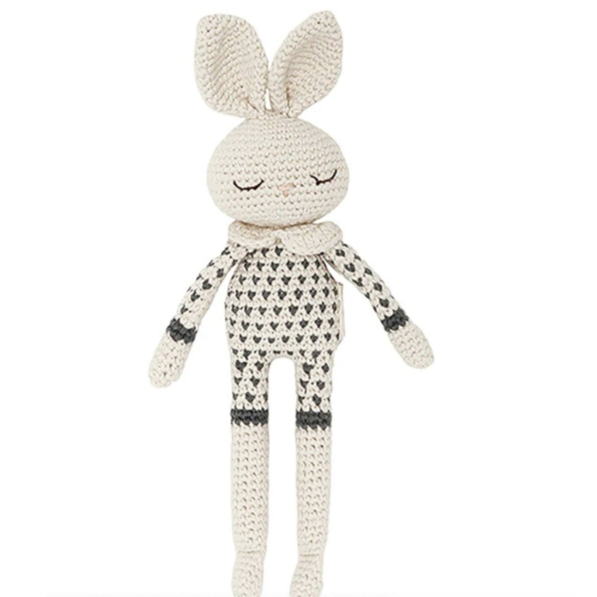 Patti Oslo Bea Bunny Soft Toy - Blue