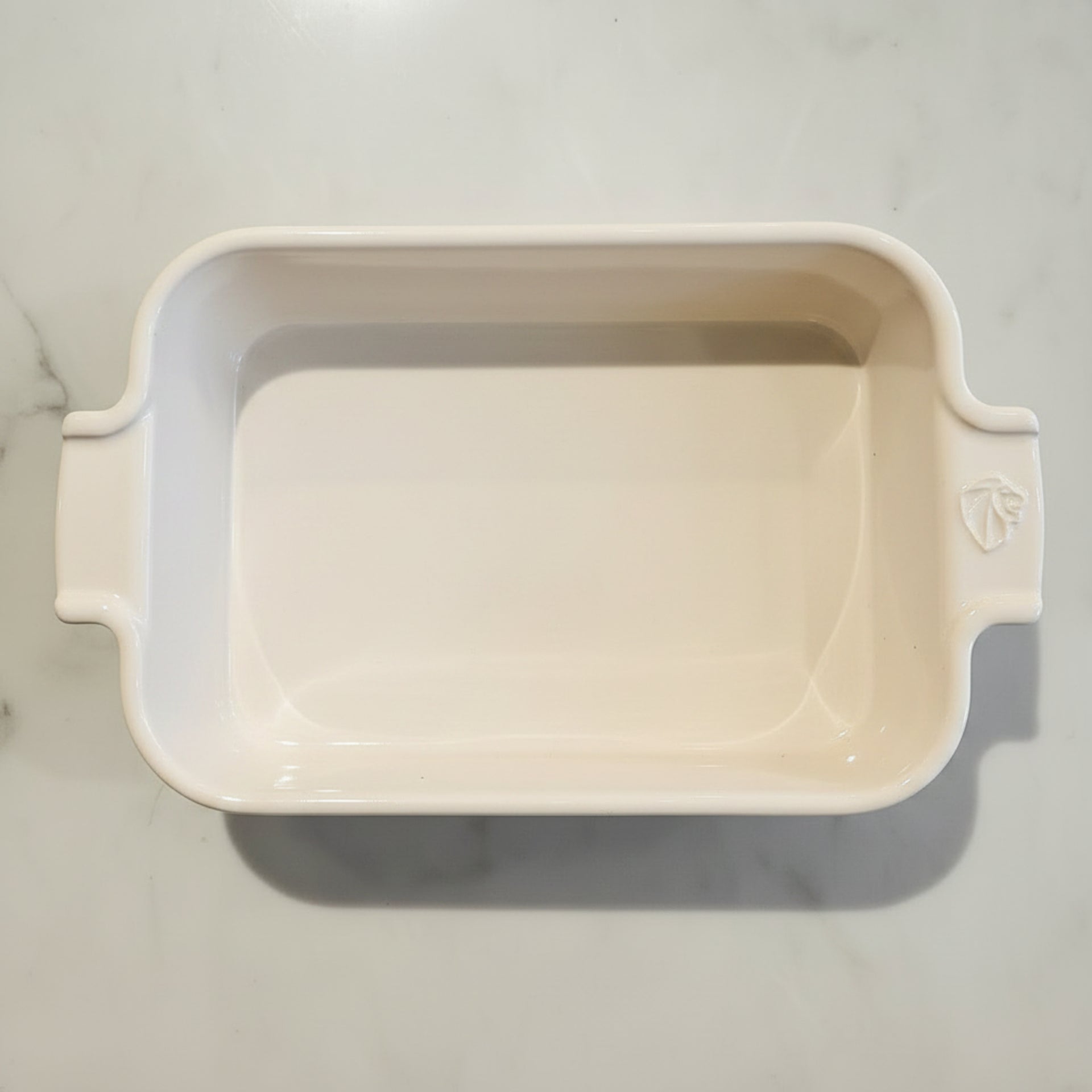 Peugeot Appolia Rectangular Baker - Ecru 8"