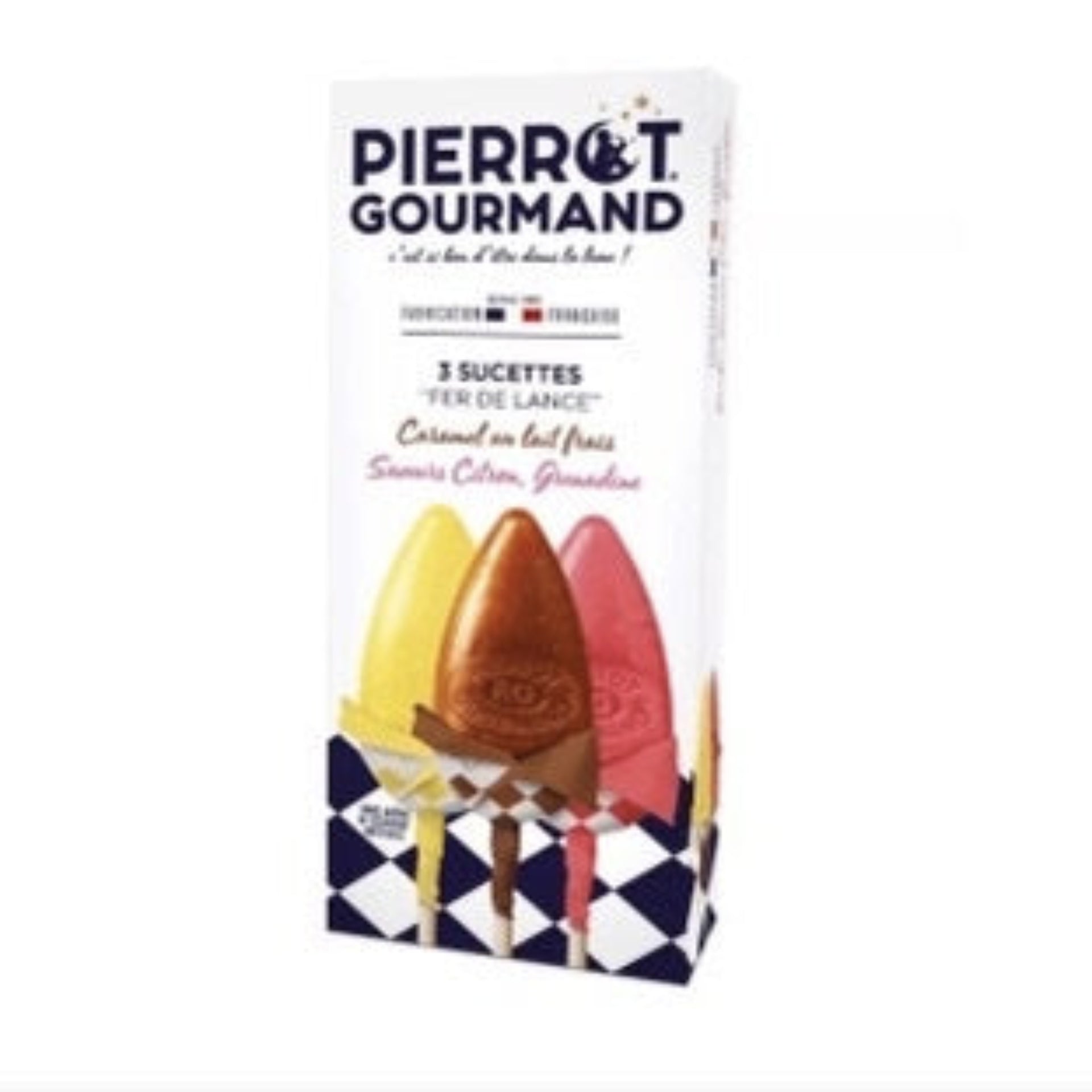 Pierrot Gourmand Fruit Lollipops Case