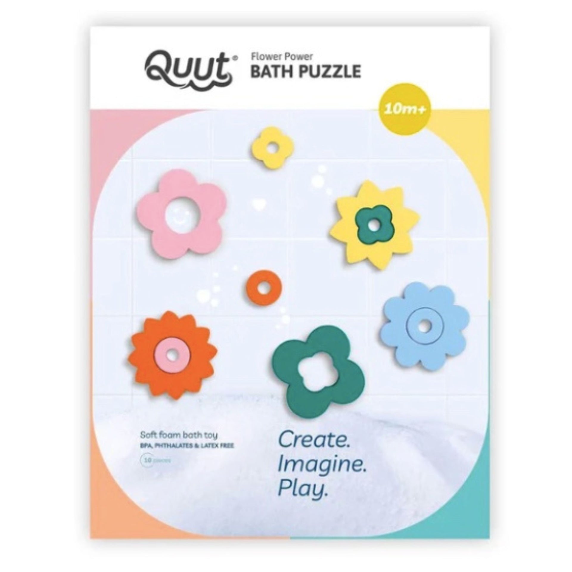 Quut Flower power Bath Puzzle