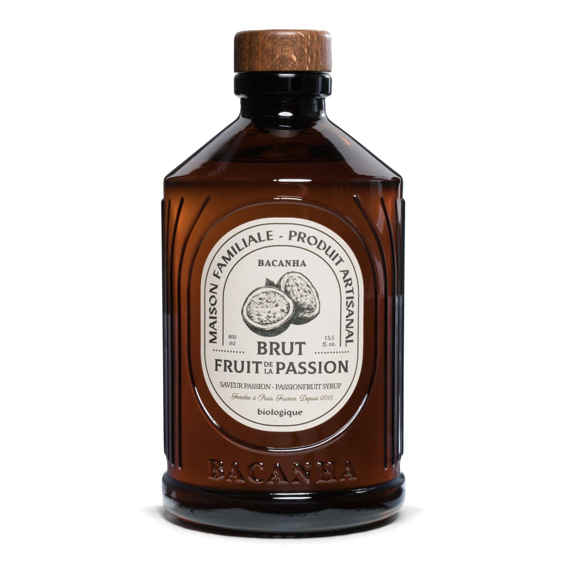 Raw Passion Fruit Organic Syrup - 400ml