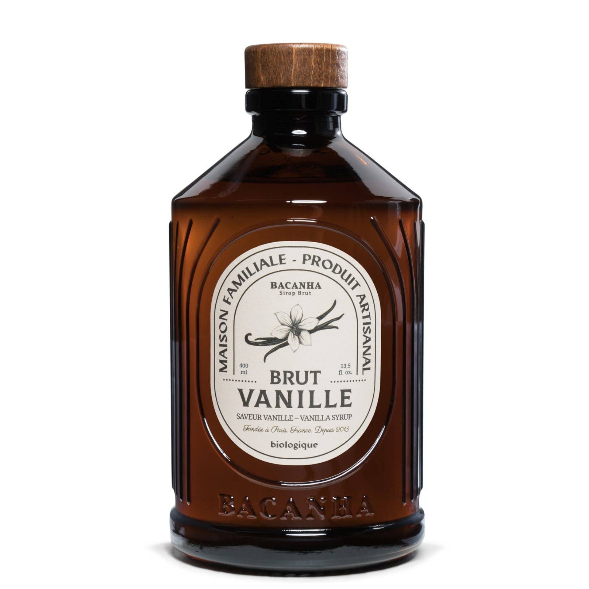 Raw Vanilla Organic Syrup - 400ml