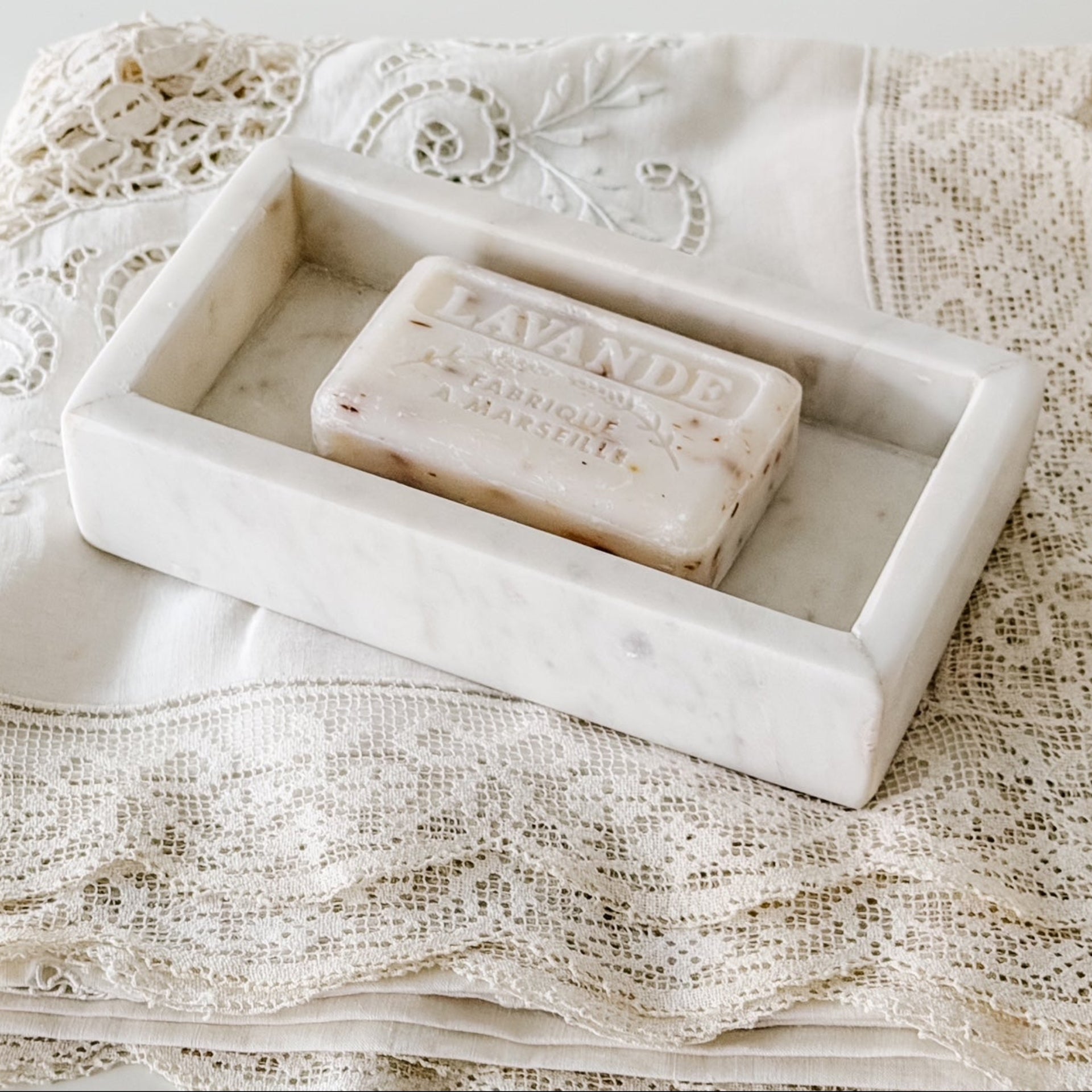 Marble Soap Tray -Small