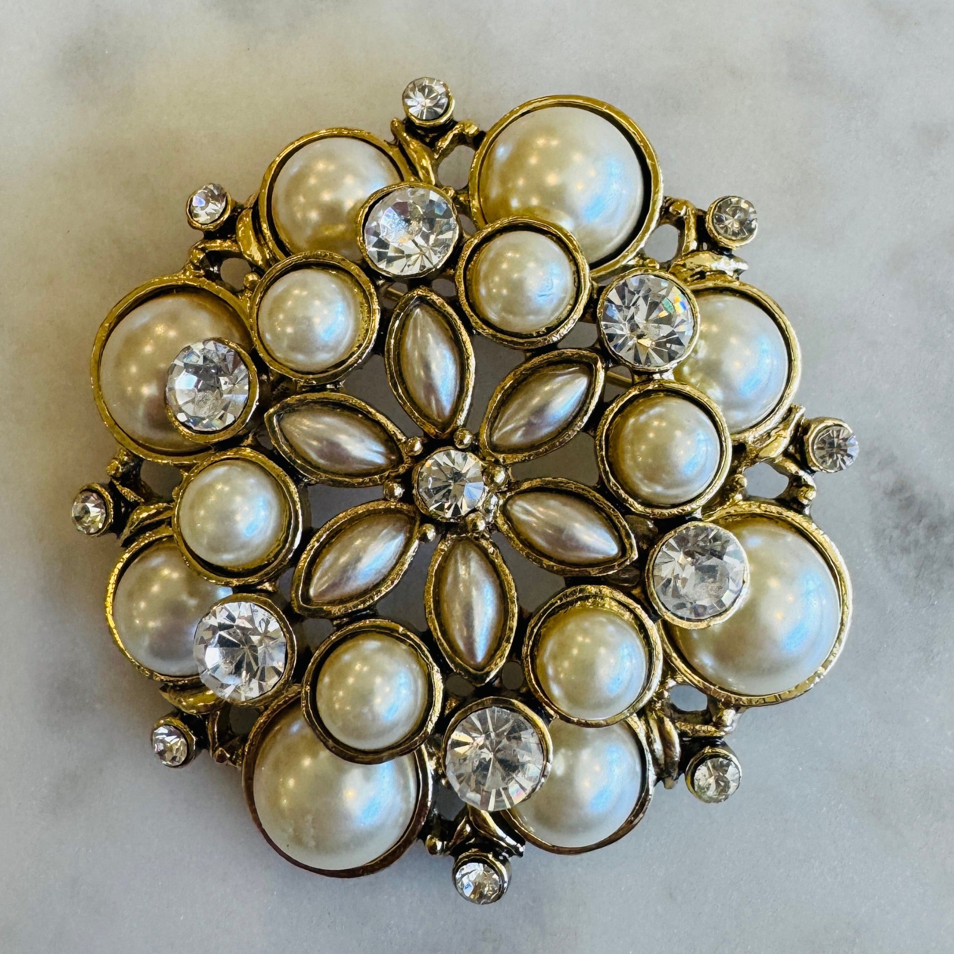 Replica of Vintage Brooch - Bridal