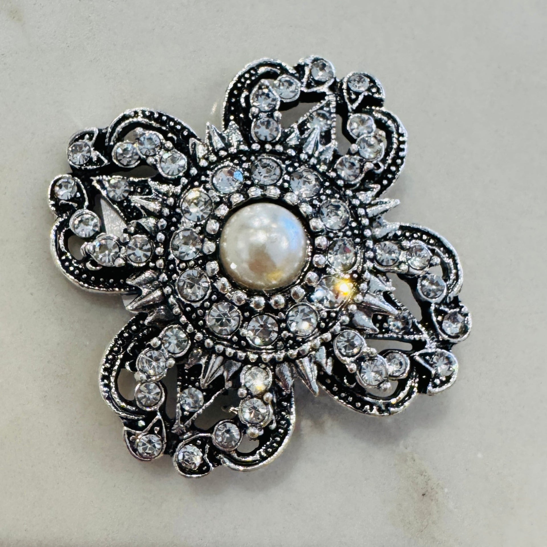 Replica of Vintage Brooch - Filigree Cross