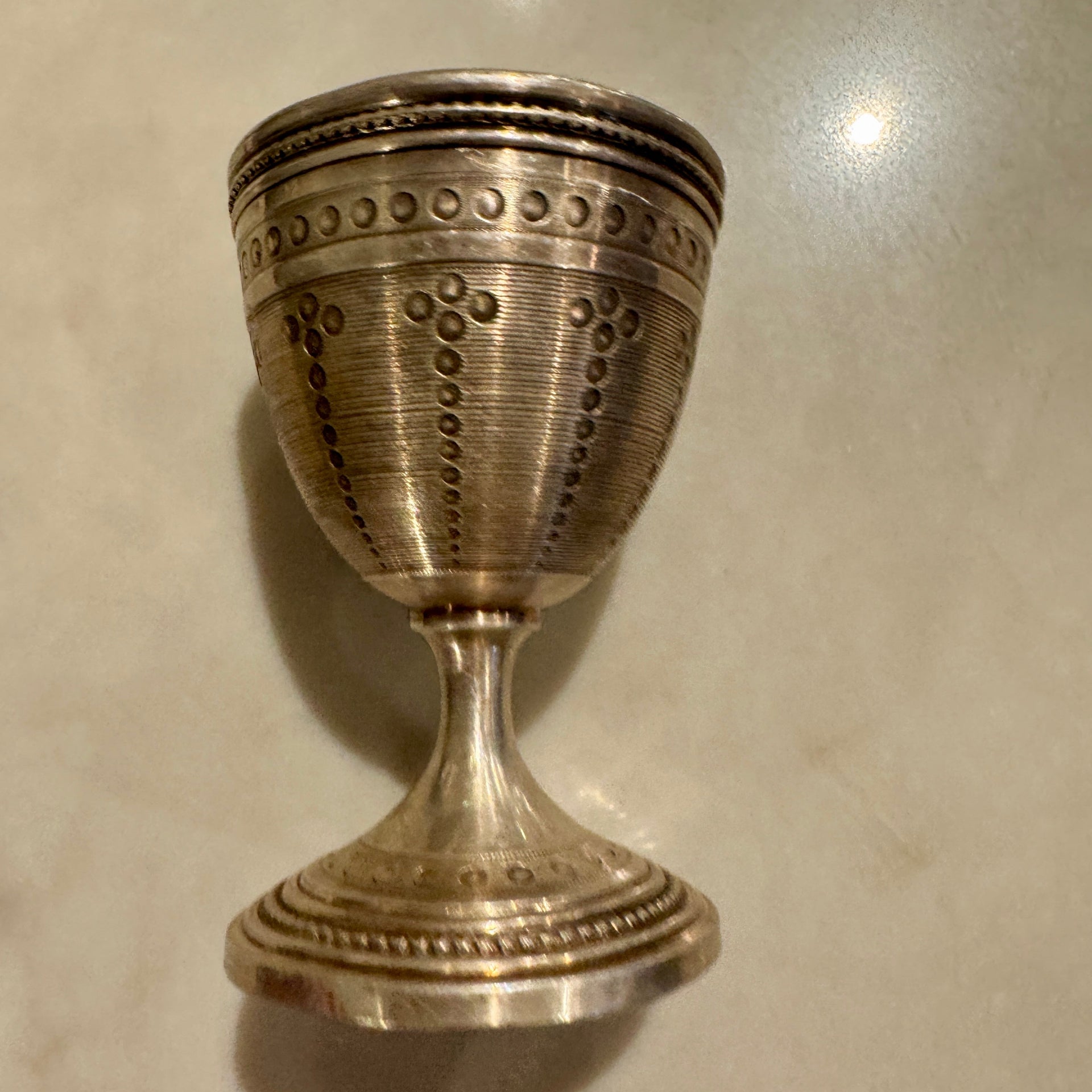 Silver Plated Egg Cup Set - from Paris