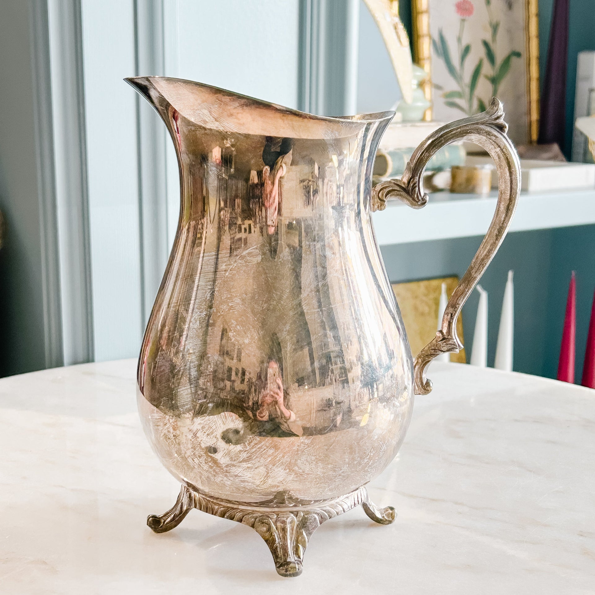 Silver-Plated Water Jug - from Paris