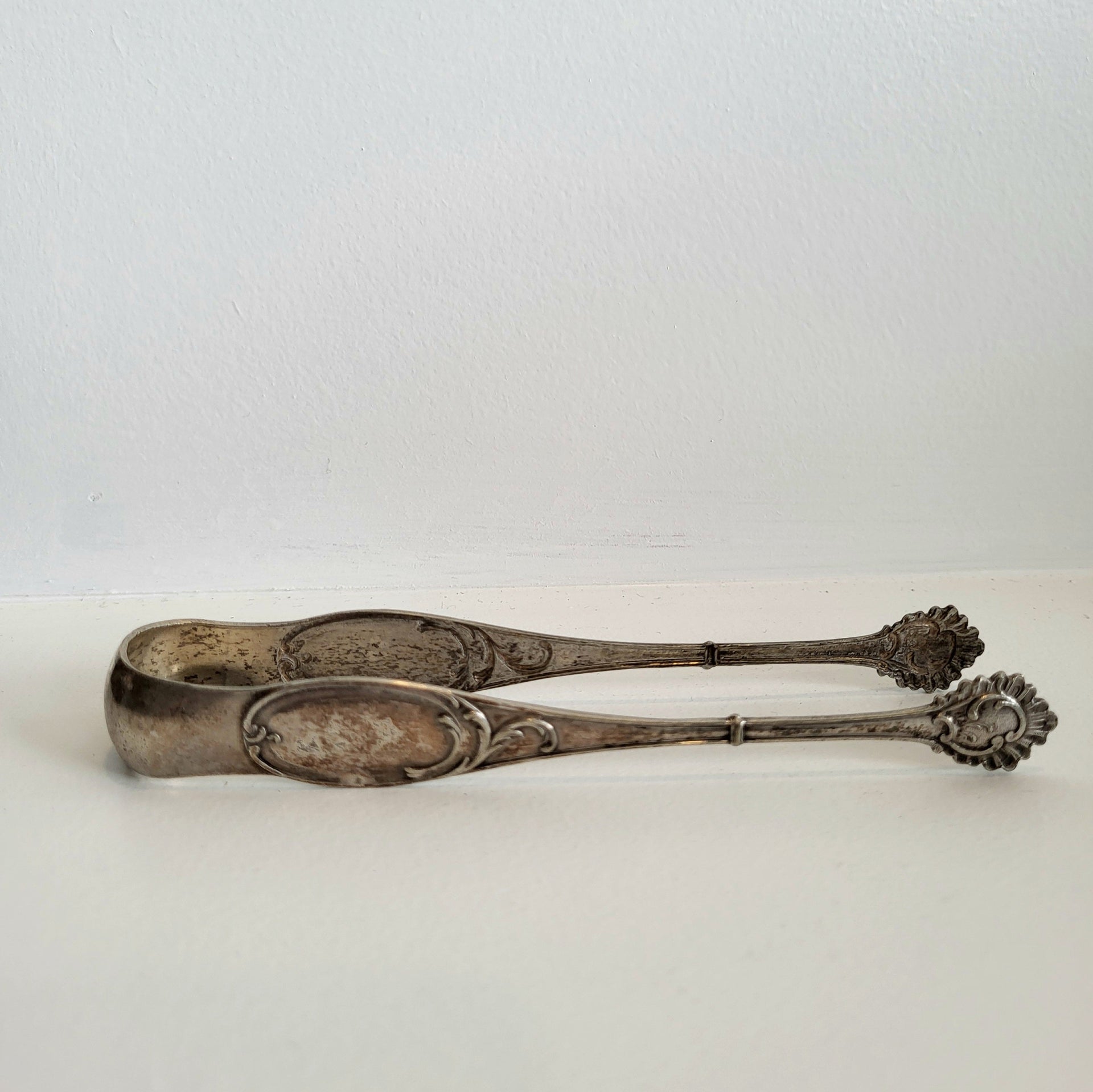 Silver Plated Ice Tongs - from Paris