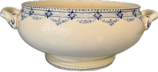 Antique ceramic serving dish From Paris
