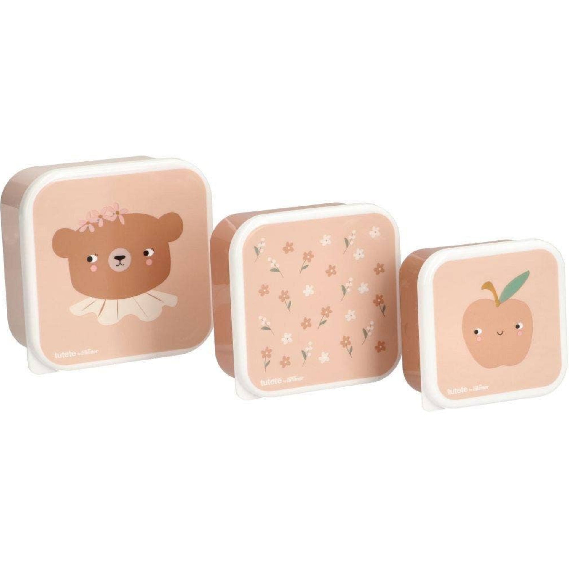 Tutete 3 Daisy Bear Lunch Boxes