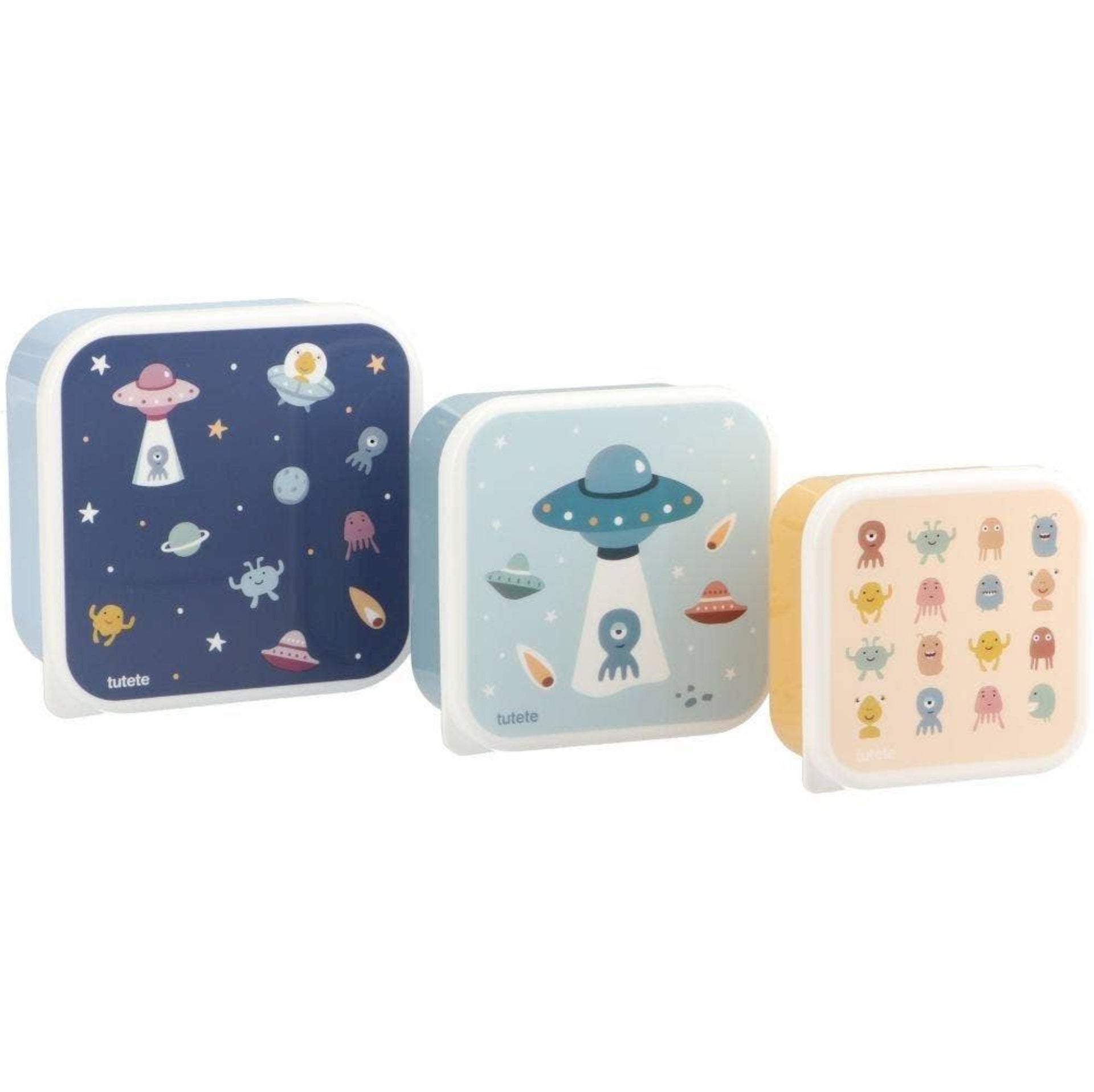 Tutete 3 Lunch Boxes - The Martians