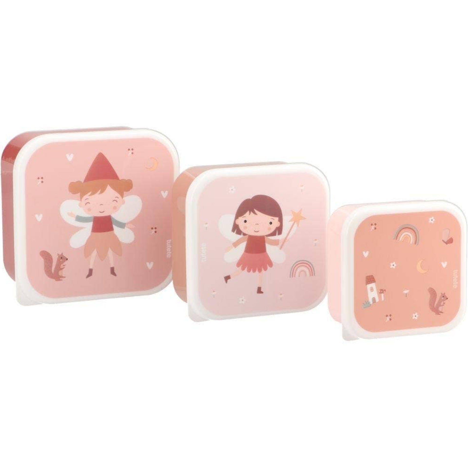 Tutete 3 Wild Fairies Lunch Boxes