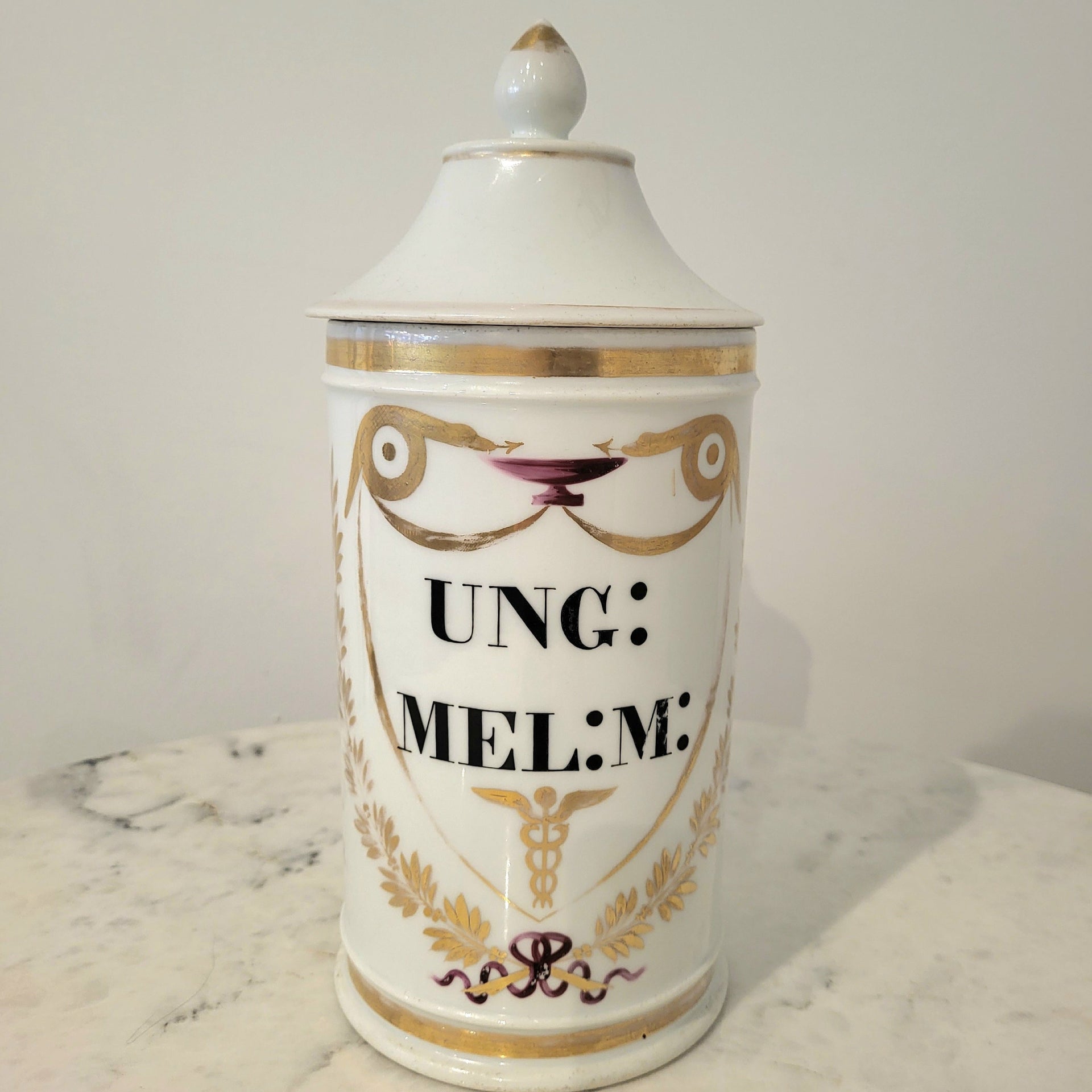 Large Vintage Apothecary Jar - From Paris