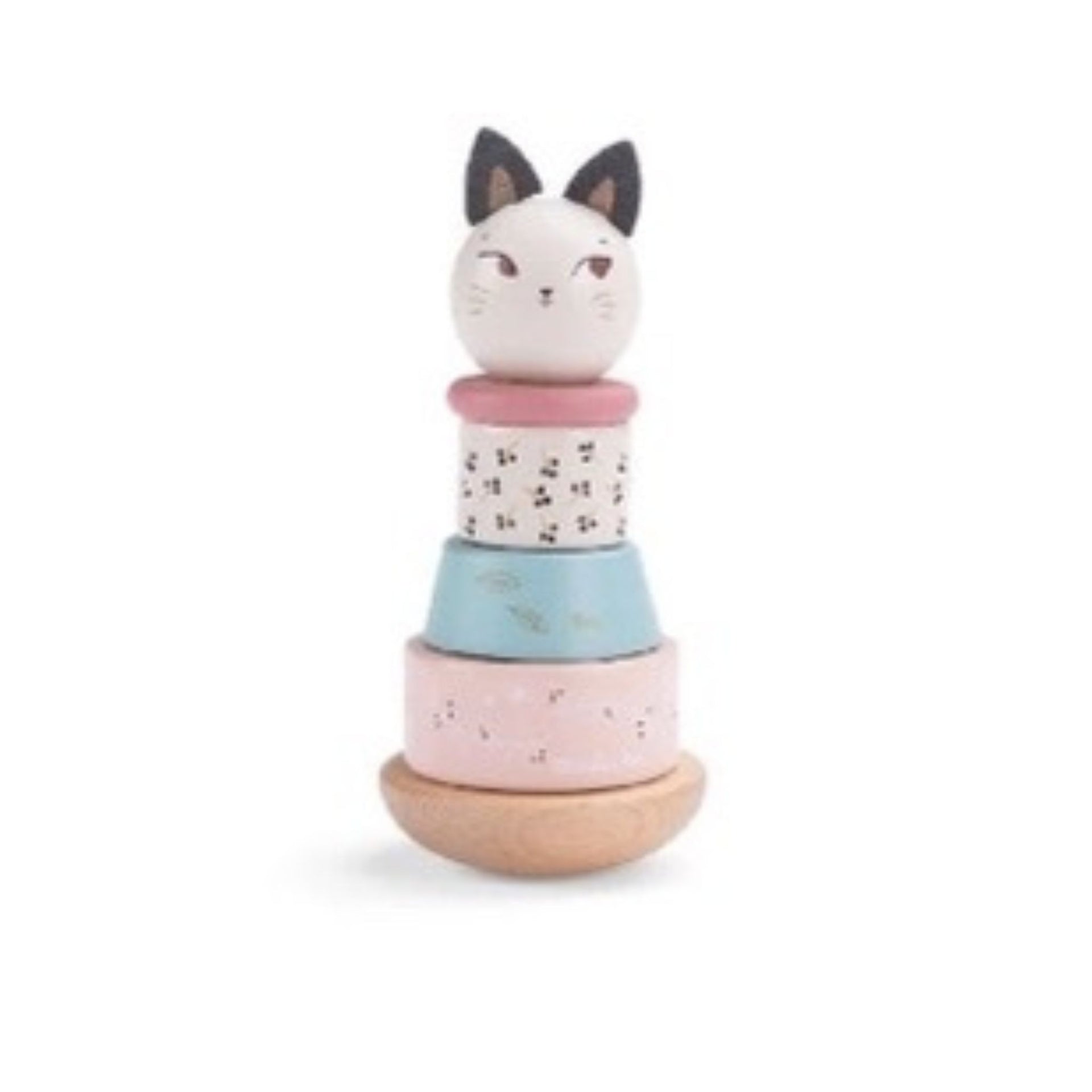 Moulin Roty wooden Stack Up Cat