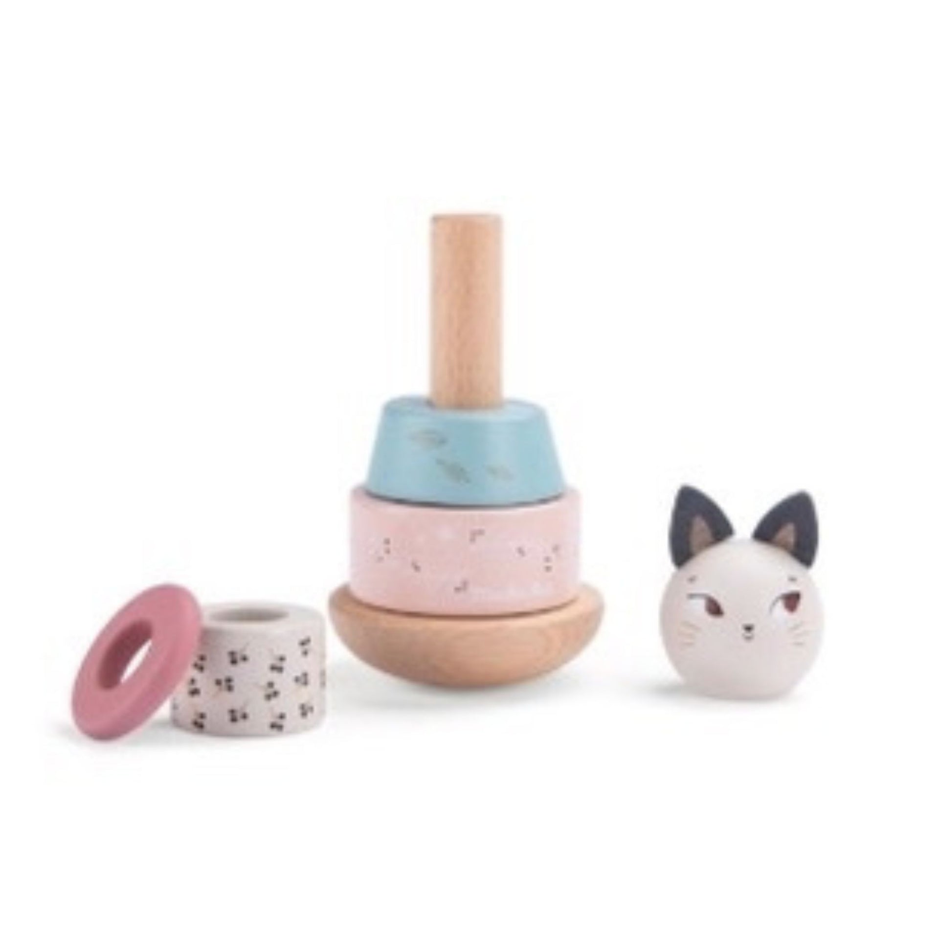 Moulin Roty wooden Stack Up Cat