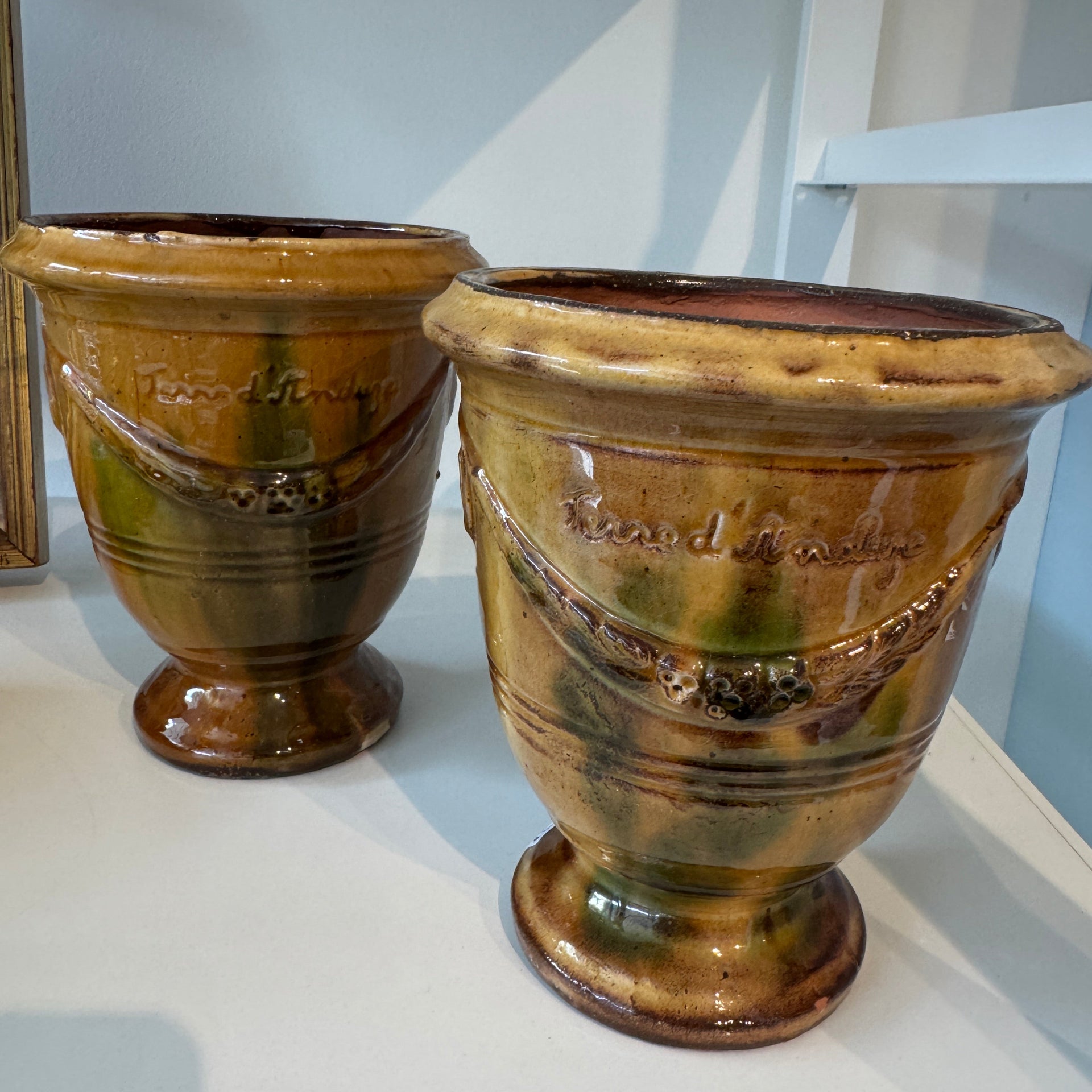 Vintage Anduze Pottery Planter - from Paris