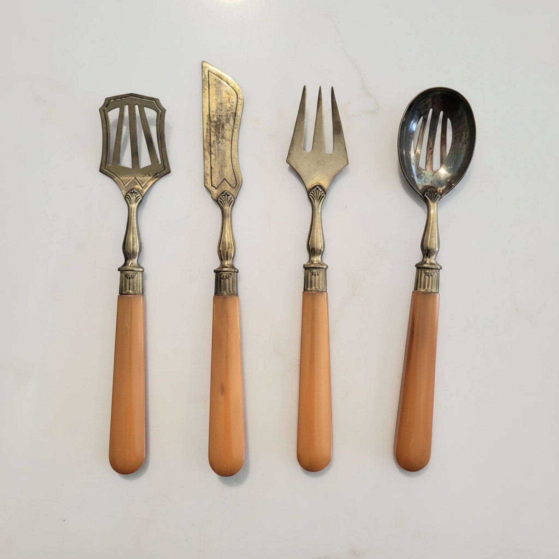 Vintage Art Deco Hors D'Oeuvres Set - from Paris