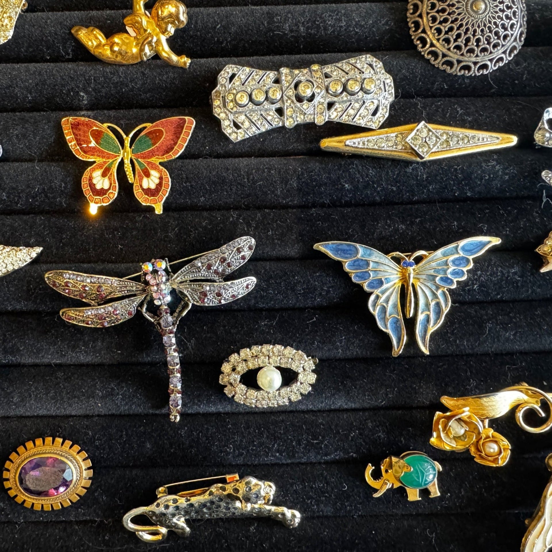 Vintage Brooches - from Paris