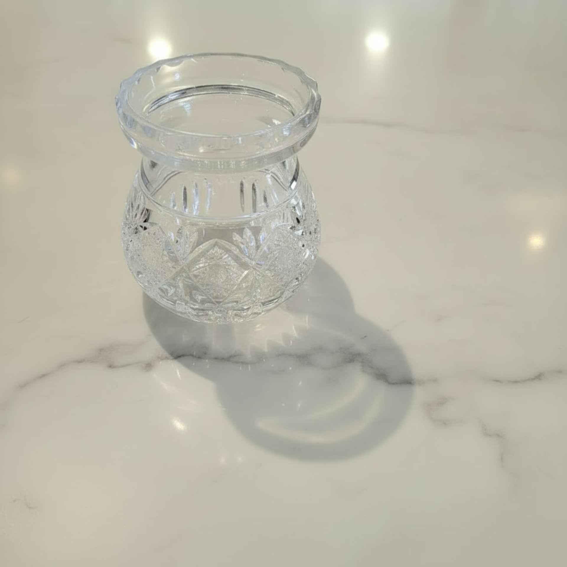 Vintage Crystal Vase - from Paris