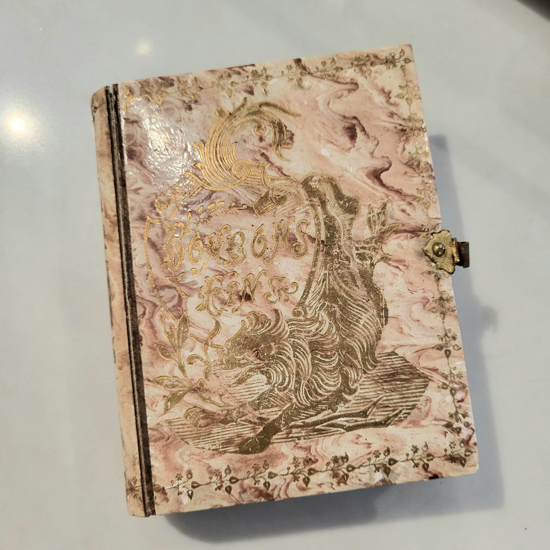 Vintage Faux Book Box - from Paris
