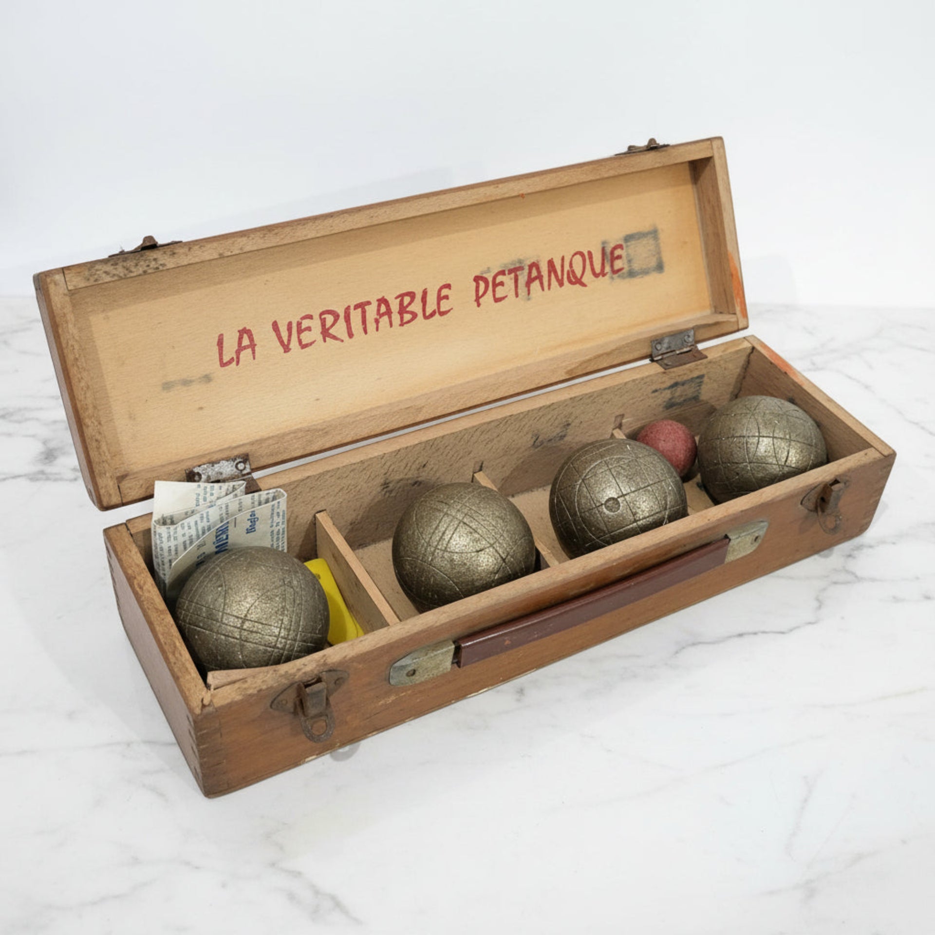 Vintage La Veritable Petanque Set - from Paris
