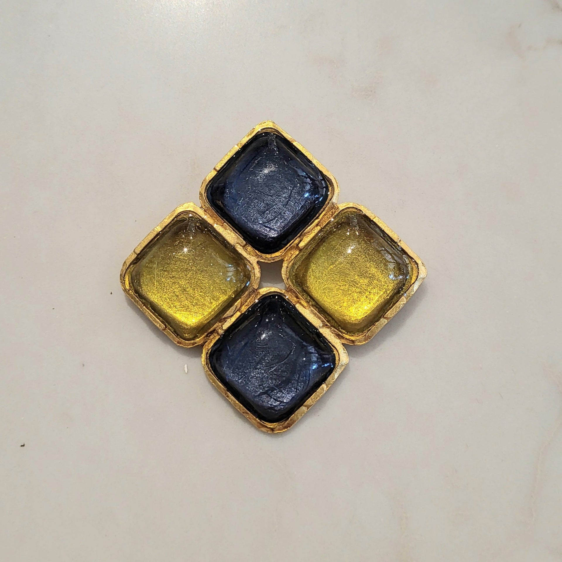 Vintage Lancome Brooch - from Paris