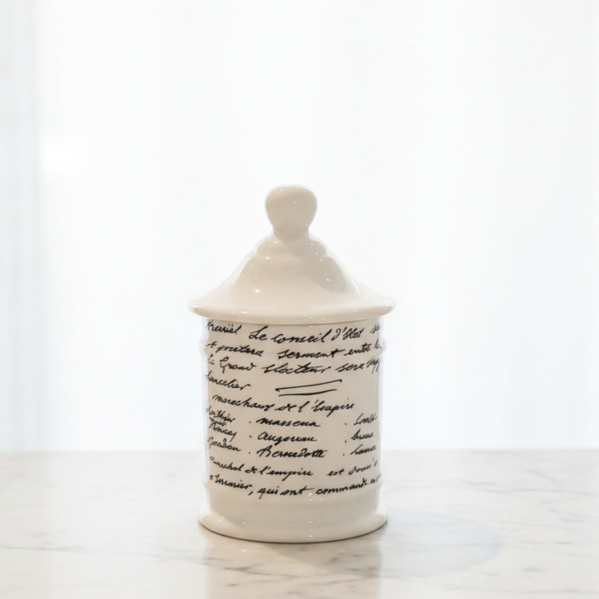 Vintage Limoges Porcelain Jar - from Paris