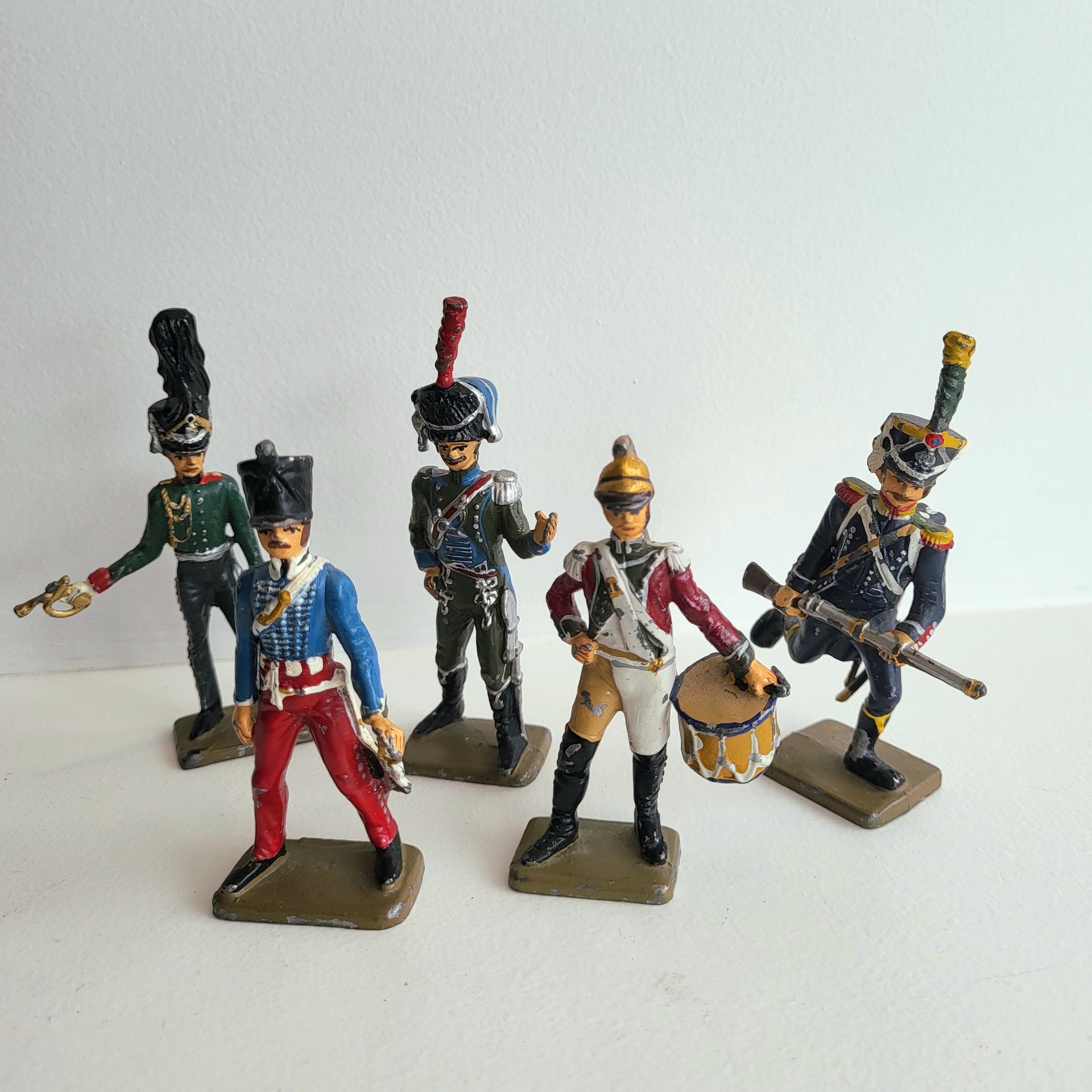 Vintage Metal Toy Soldiers - from Paris