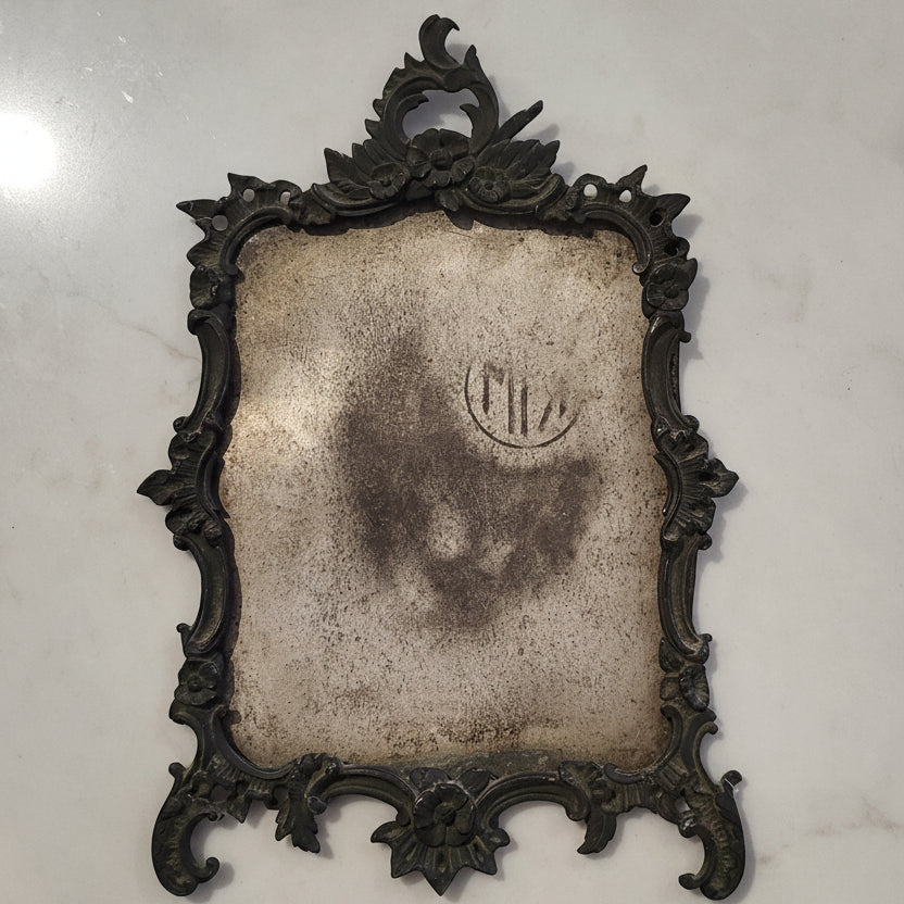 Vintage Ornate Metal Frame - from Paris