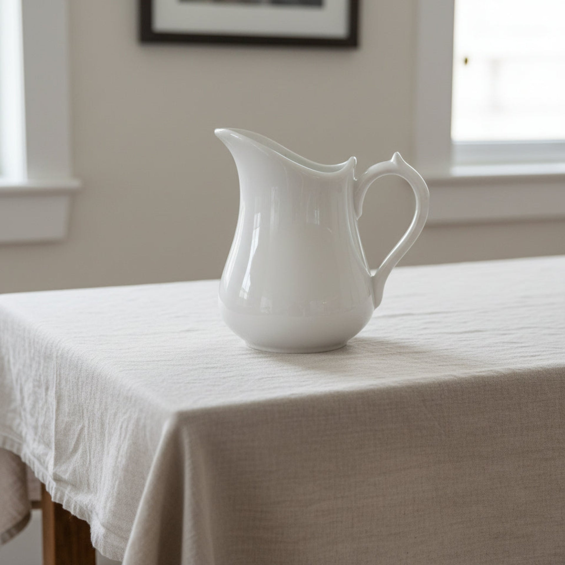 Vintage Pillivuyt Porcelain Pitcher - from Paris