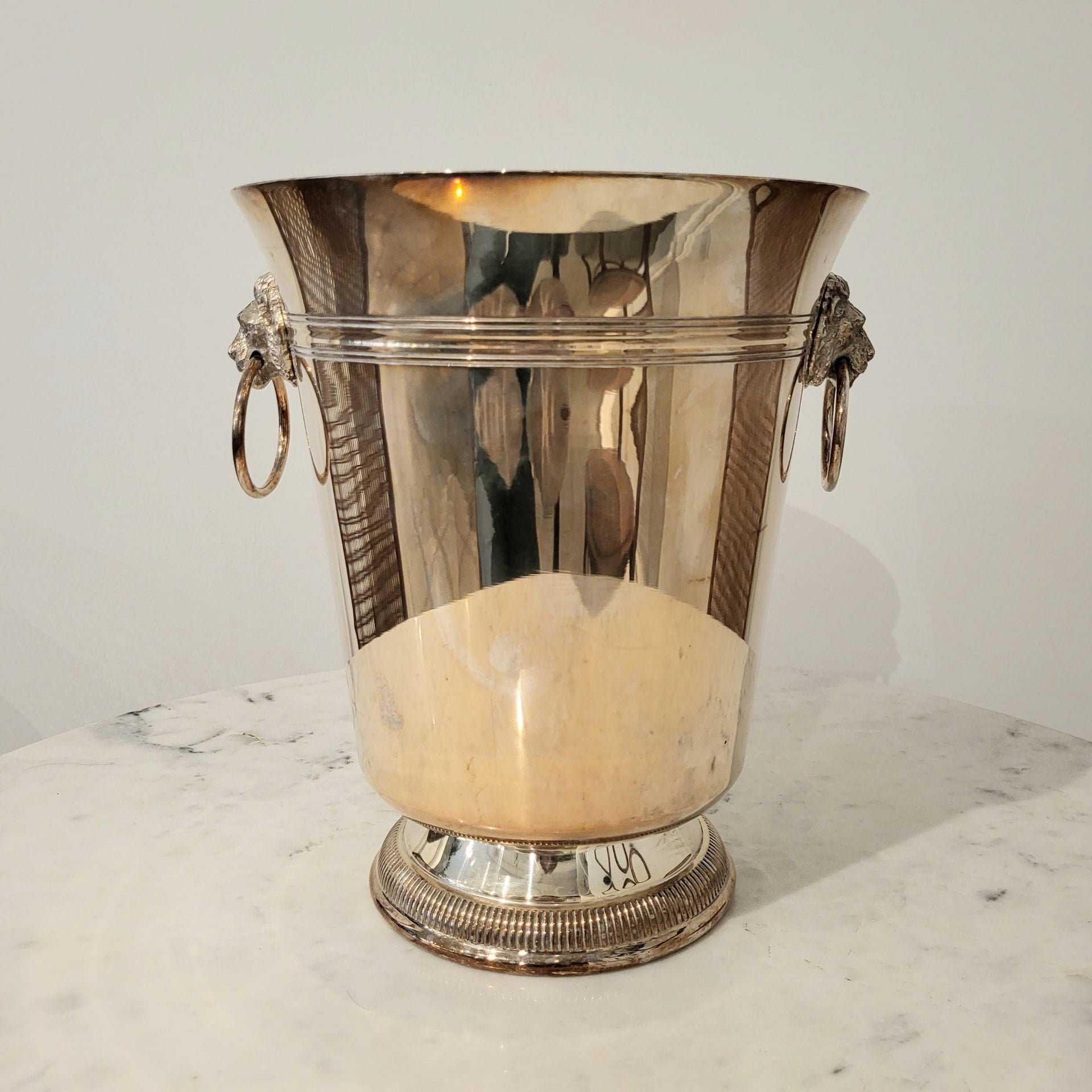 Vintage Silver-Plated Champagne Cooler - from Paris