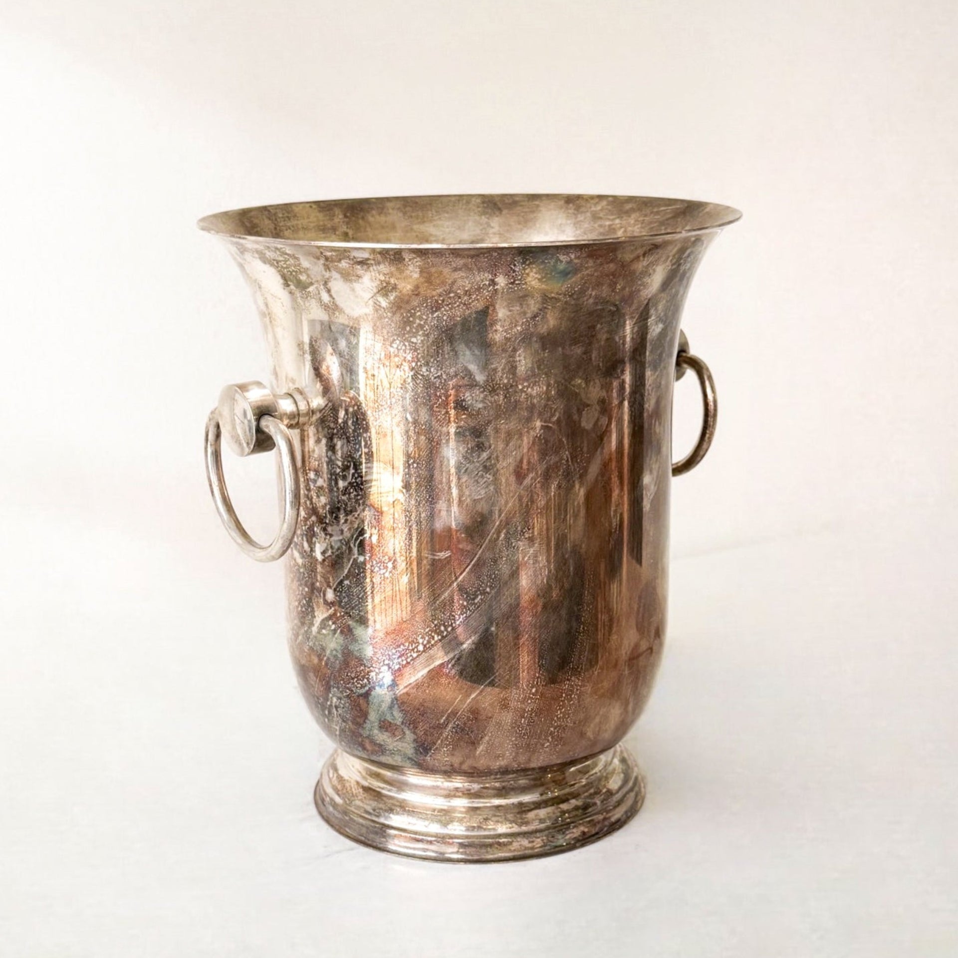 Vintage Silver Champagne Bucket - from Paris