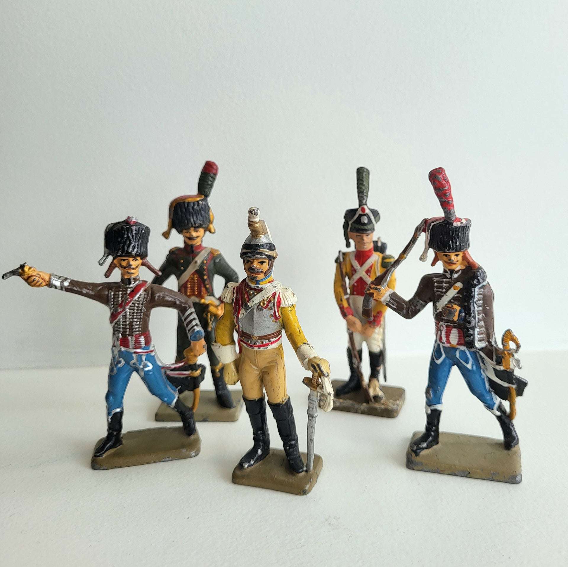 Vintage Metal Toy Soldiers - from Paris