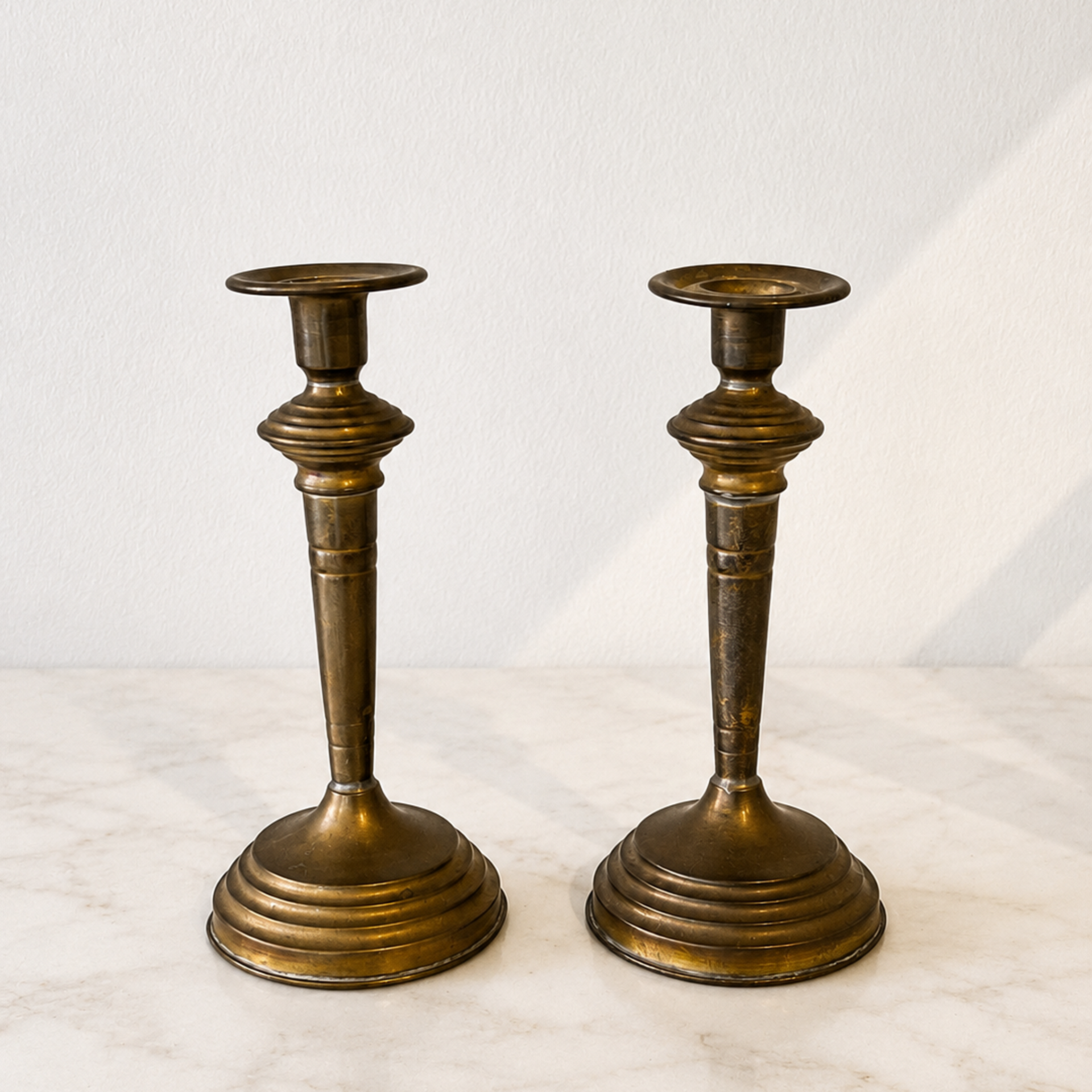 Vintage Taper Candle Holder Set of 2 - from Paris