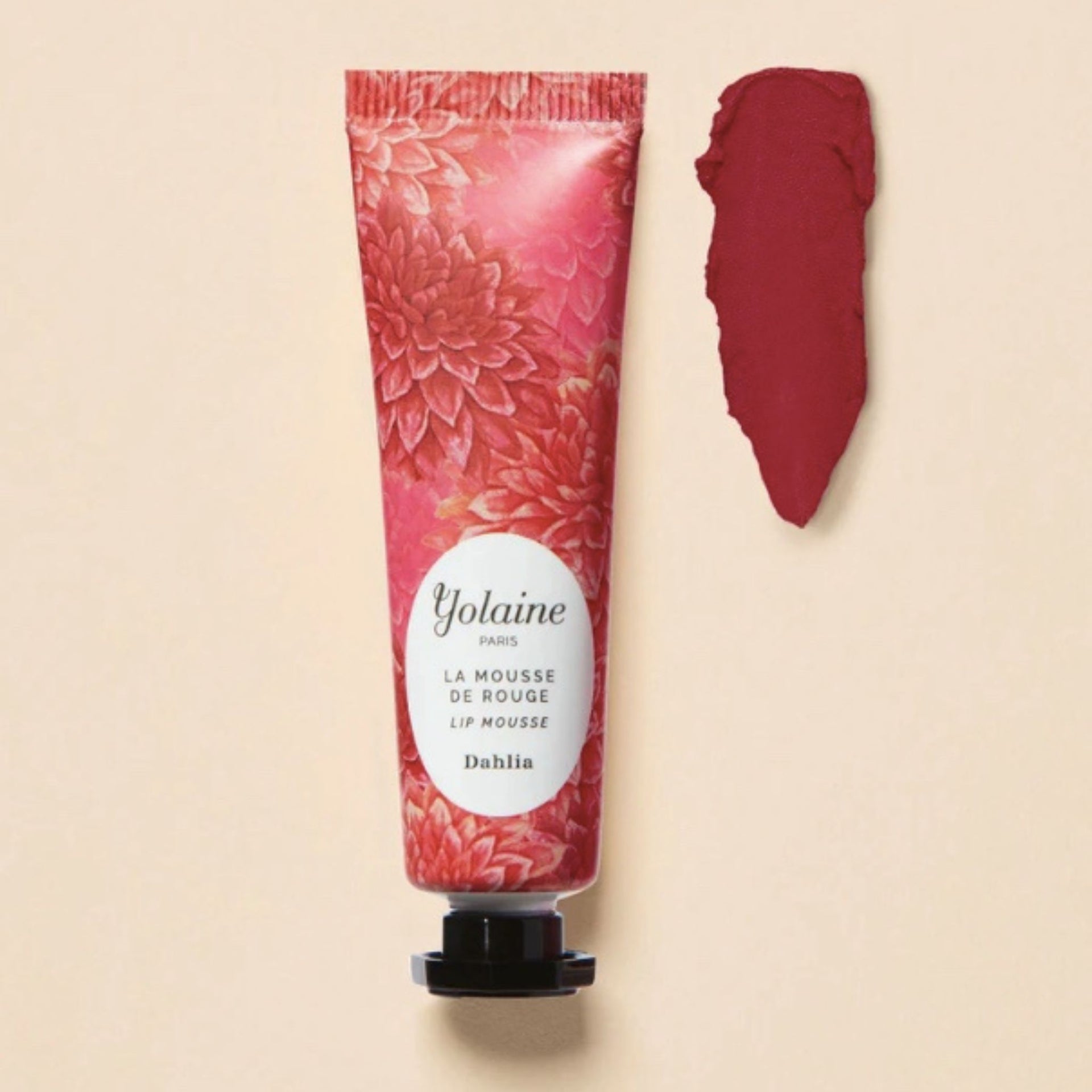 Yolaine Dahlia Rouge Mousse - Velvet Lipstick