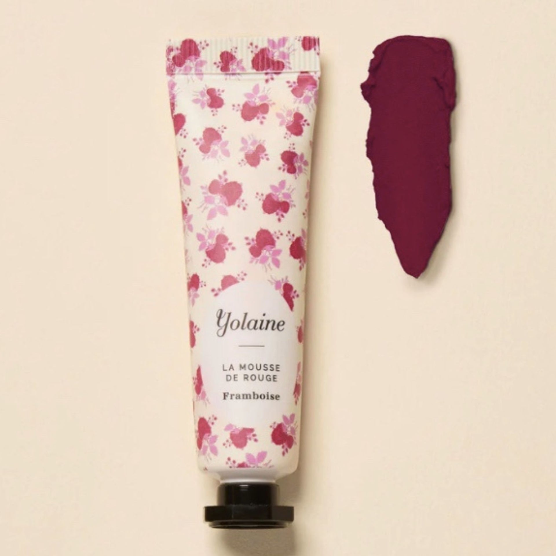 Yolaine Raspberry Red Mousse - Velvet Lipstick