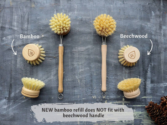 Sisal Dish Brush with handle