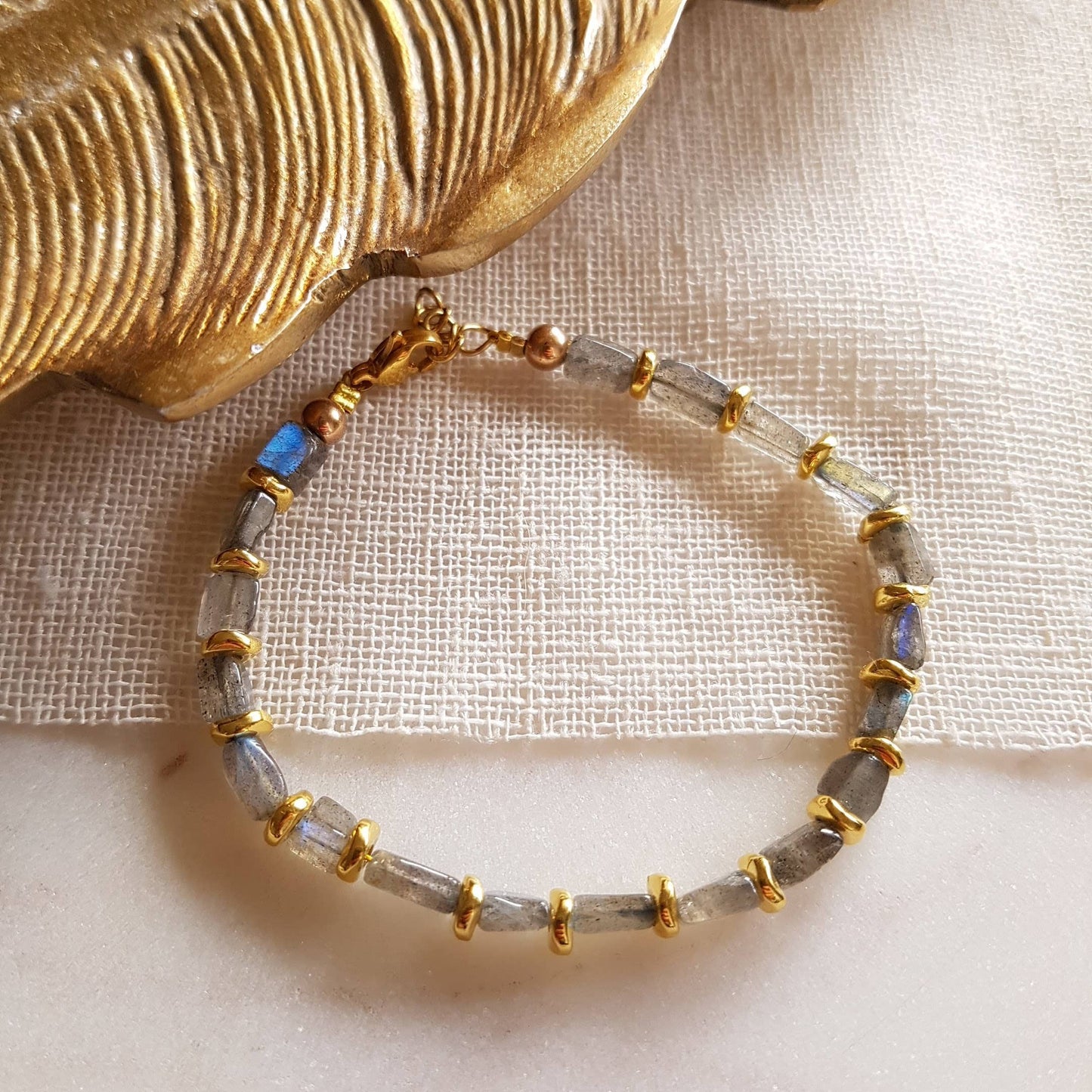 BRACELET LABRADORITE - MAELIS